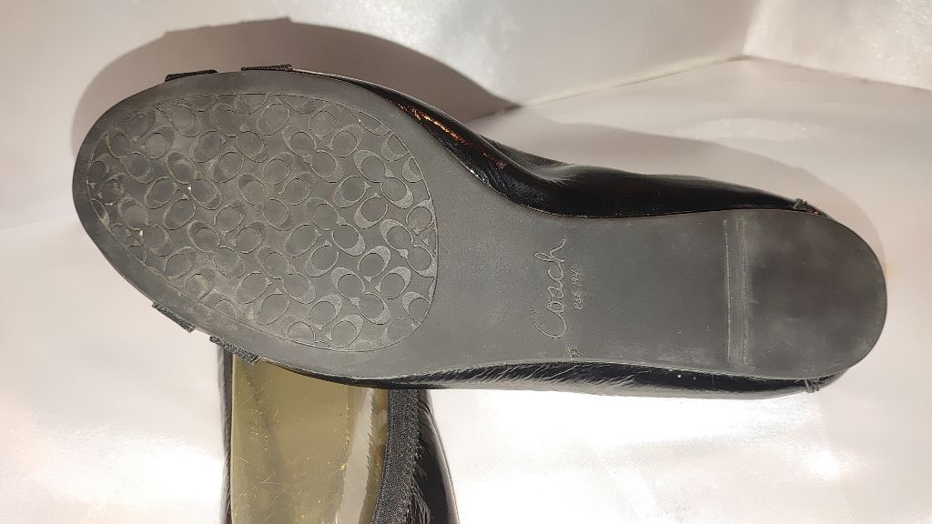 Coach Coach Dwyer Patent Leather Ballet Flats Size 10B Size US 10 / IT 40 - 9 Thumbnail