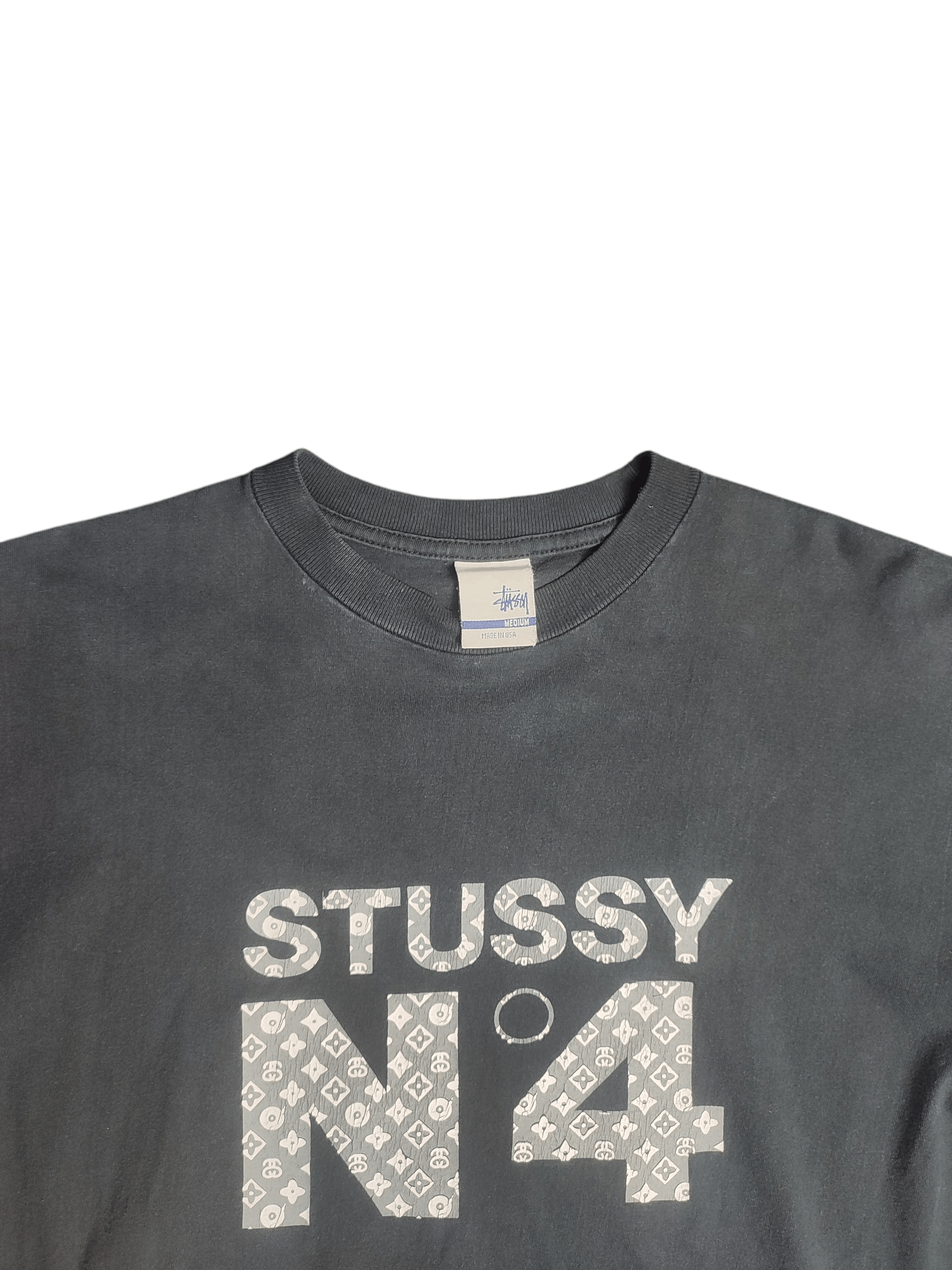 Stussy [DELETED] Stussy N4 R/O LV 2000s Vintage Tshirt Size US M / EU 48-50 / 2 - 1 Thumbnail