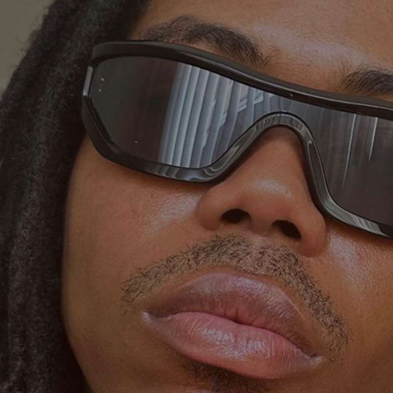 Electric Visual Vibe Street ins style custom avant-garde sunglasses Size ONE SIZE - 4 Thumbnail