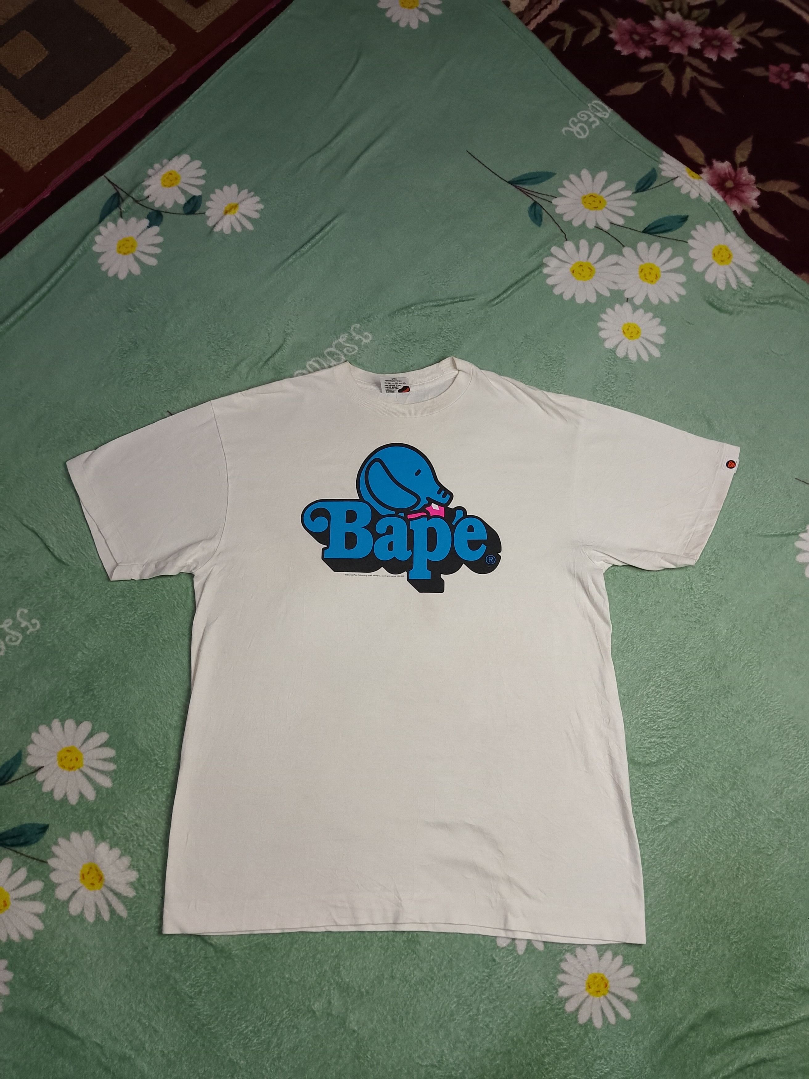Bape Vintaga Bape Baby Milo Sleep Elephant Size US L / EU 52-54 / 3 - 1 Thumbnail