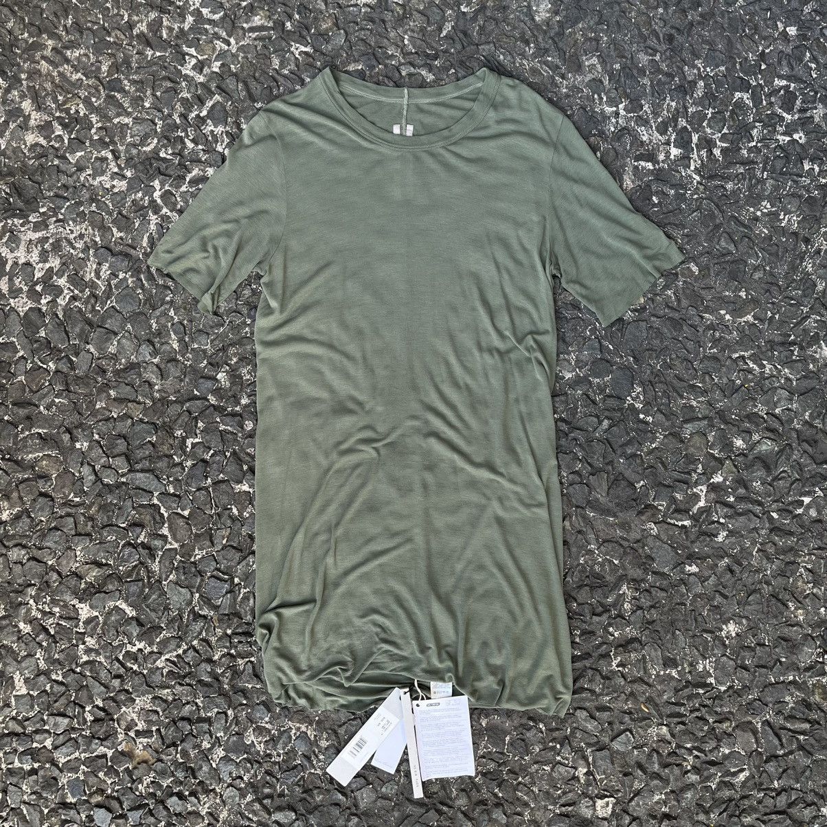 Rick Owens BNWT Rick Owens S/S2023 “EDFU” Basic Short Sleeve Tee “Moss” Size US XXL / EU 58 / 5 - 2 Thumbnail