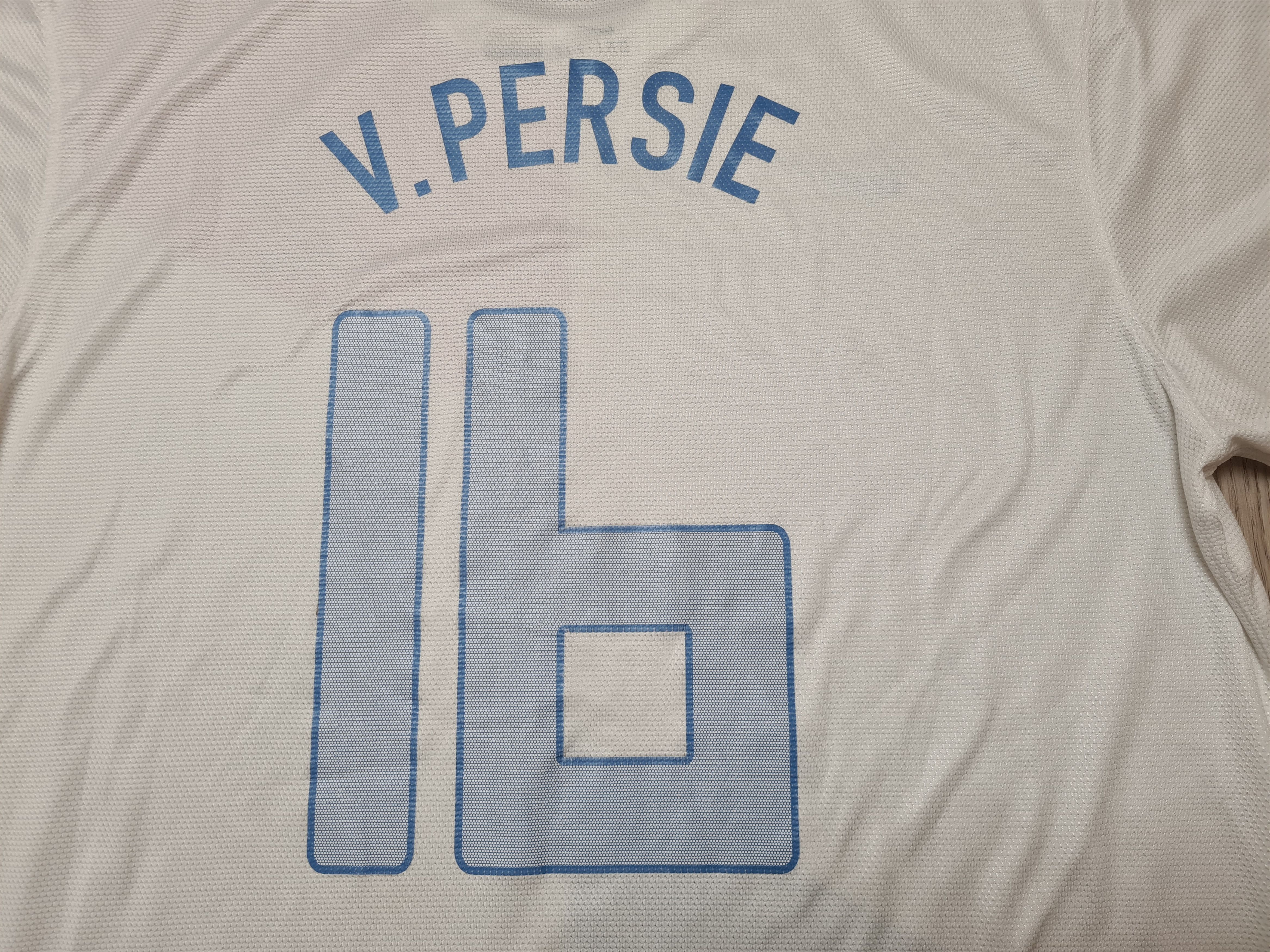All Sport NETHERLANDS 2013 2014 AWAY VAN PERSIE FOOTBALL SOCCER JERSEY Size US XL / EU 56 / 4 - 5 Thumbnail