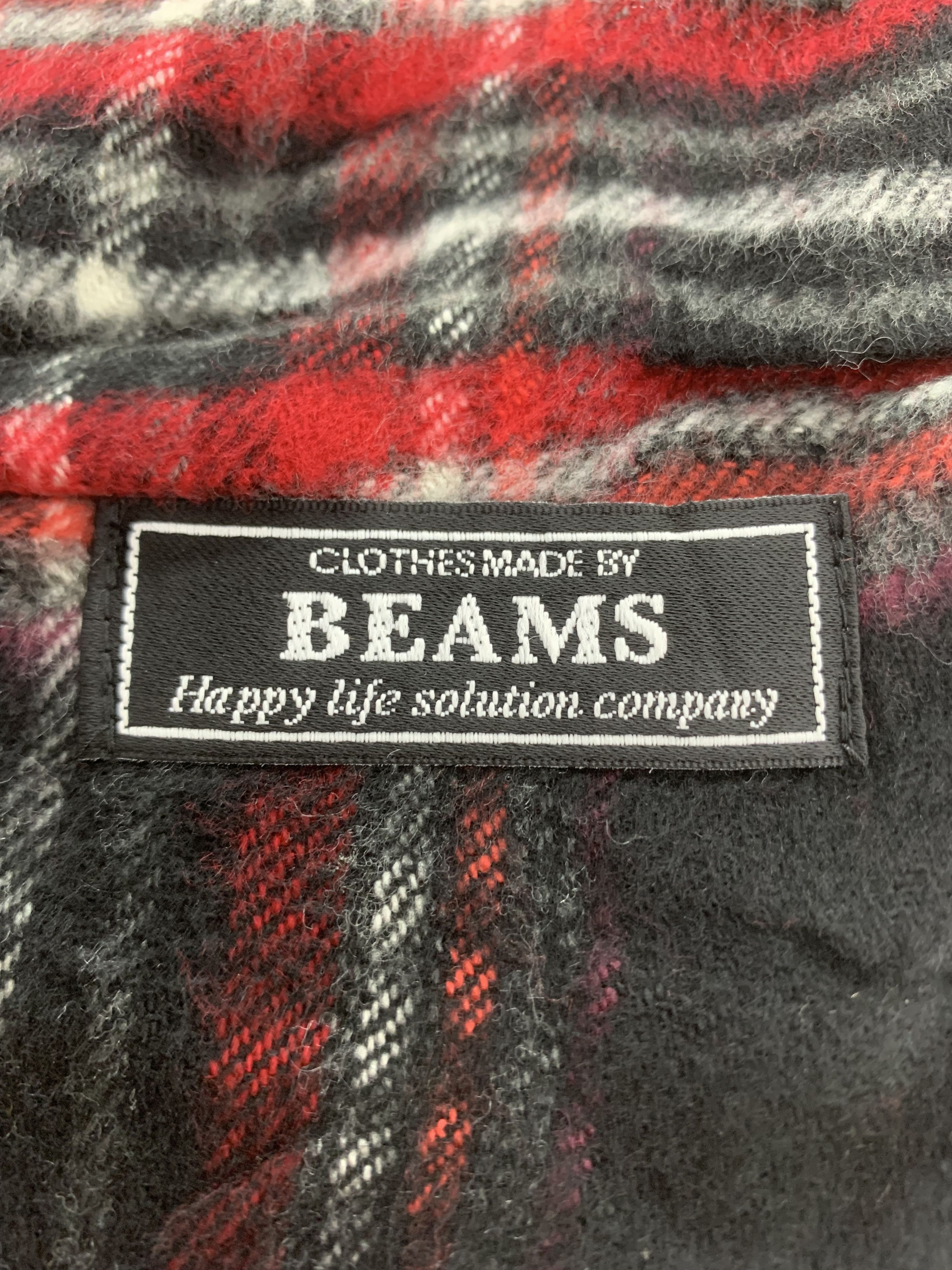 Beams Japan Beams Scarf Wool Muffler Neck Wrap BL3134 Size ONE SIZE - 4 Thumbnail