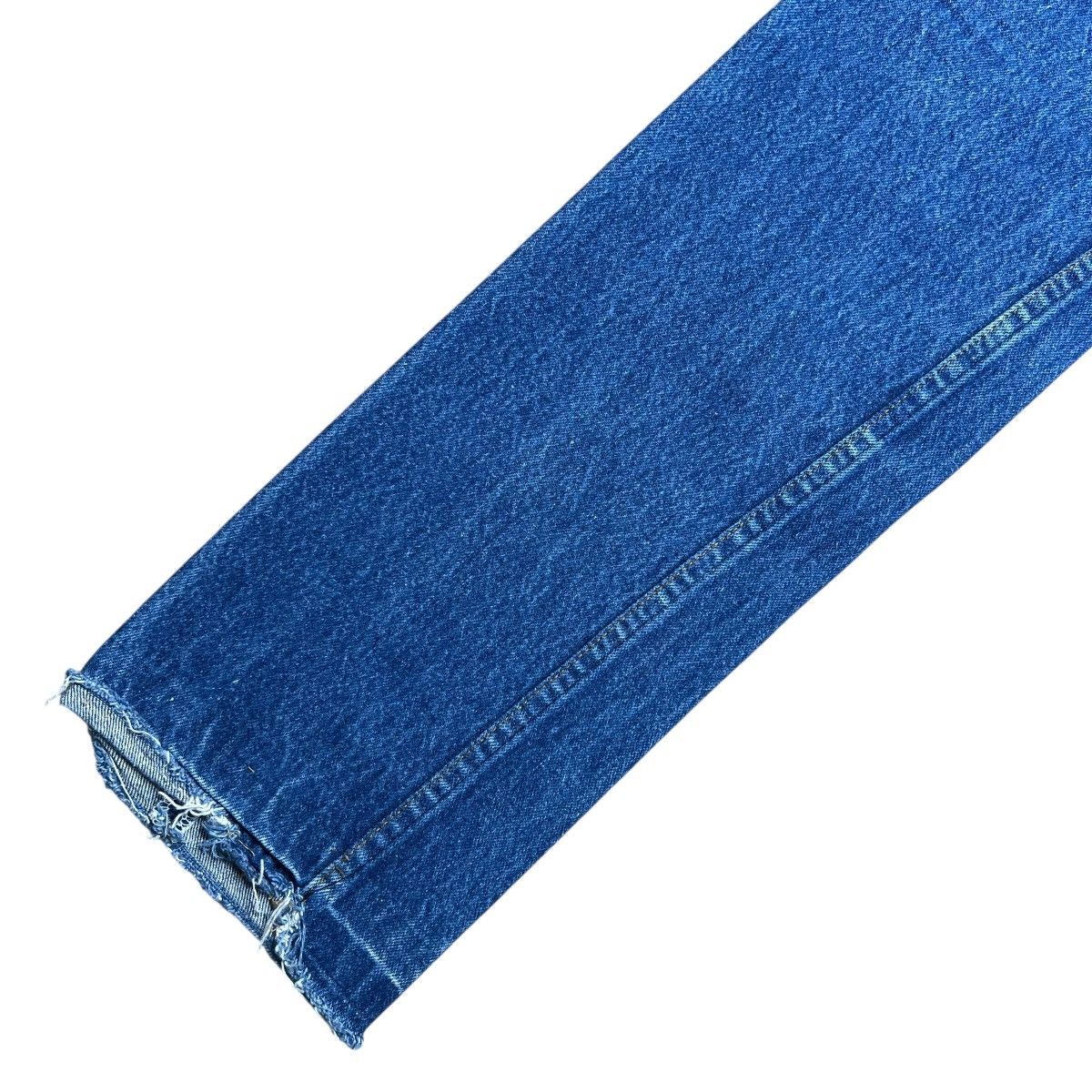 Levi's Vtg 1980s Levi’s 701 Button Fly Student USA Blue Denim Pants Size 25" / US 0 / IT 36 - 15 Thumbnail