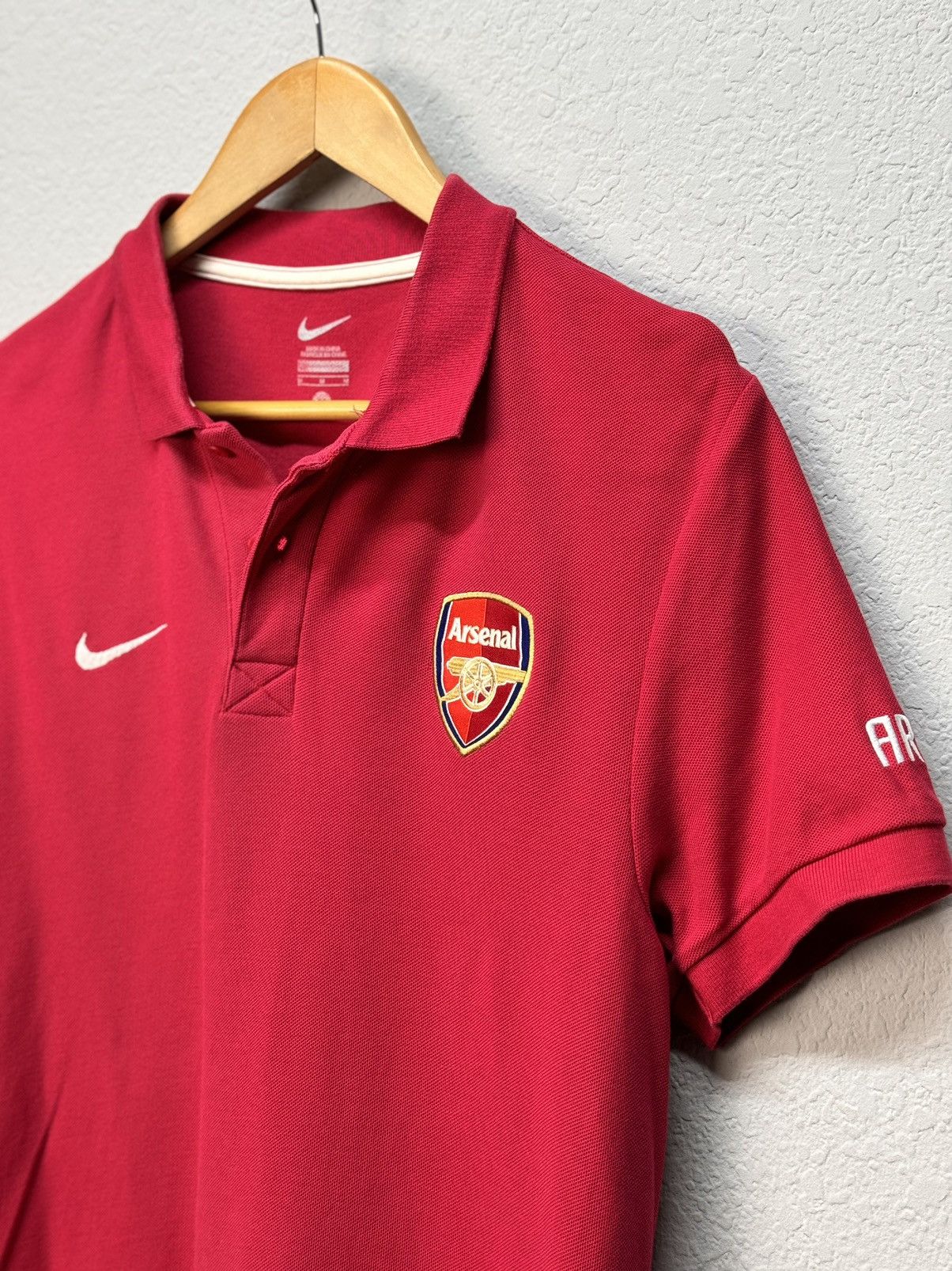 Nike × Vintage Vintage Nike Arsenal jersey England SHIRT tee football Size US M / EU 48-50 / 2 - 3 Thumbnail