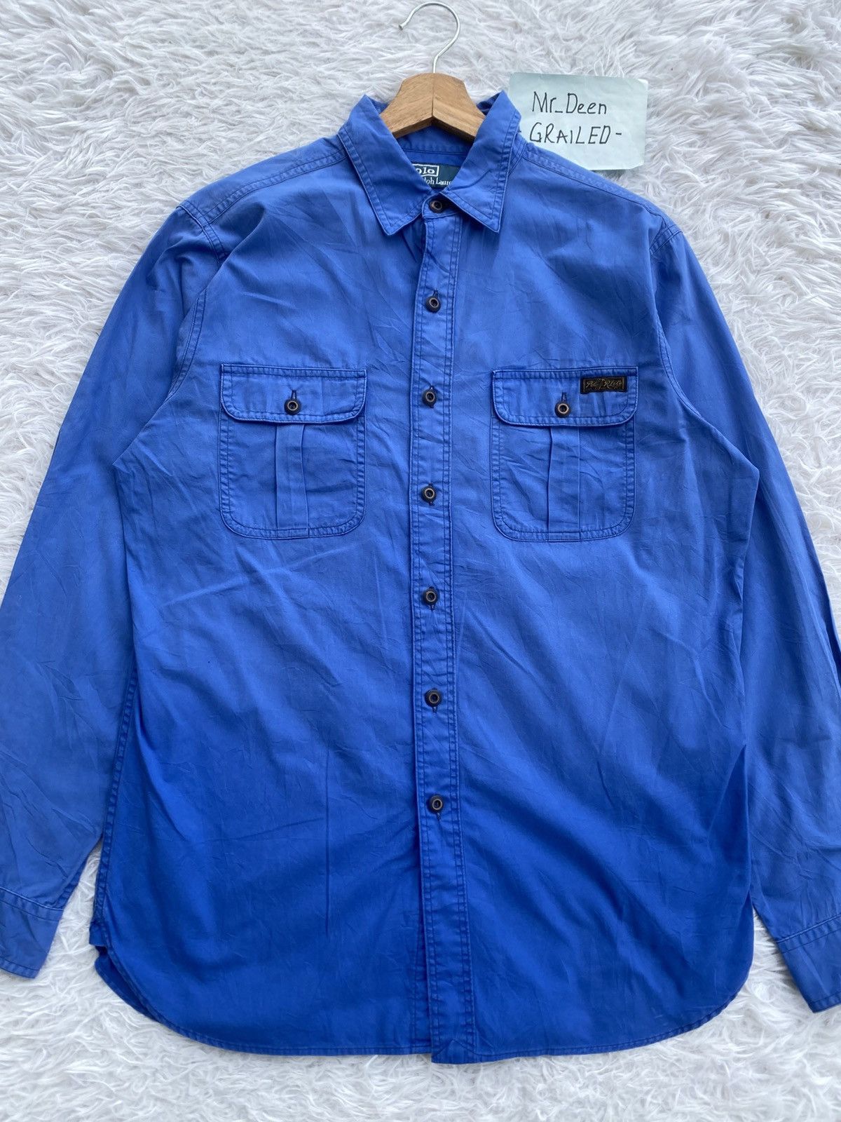 Polo Ralph Lauren Rare Polo by Ralph Lauren Buttons Up Shirt Size US M / EU 48-50 / 2 - 1 Thumbnail