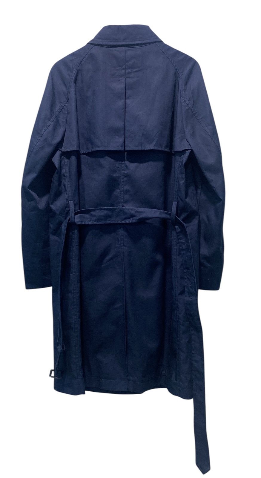 JW Anderson JW Anderson Reversible Trench Coat Navy Blue Tartan Size US L / EU 52-54 / 3 - 4 Thumbnail