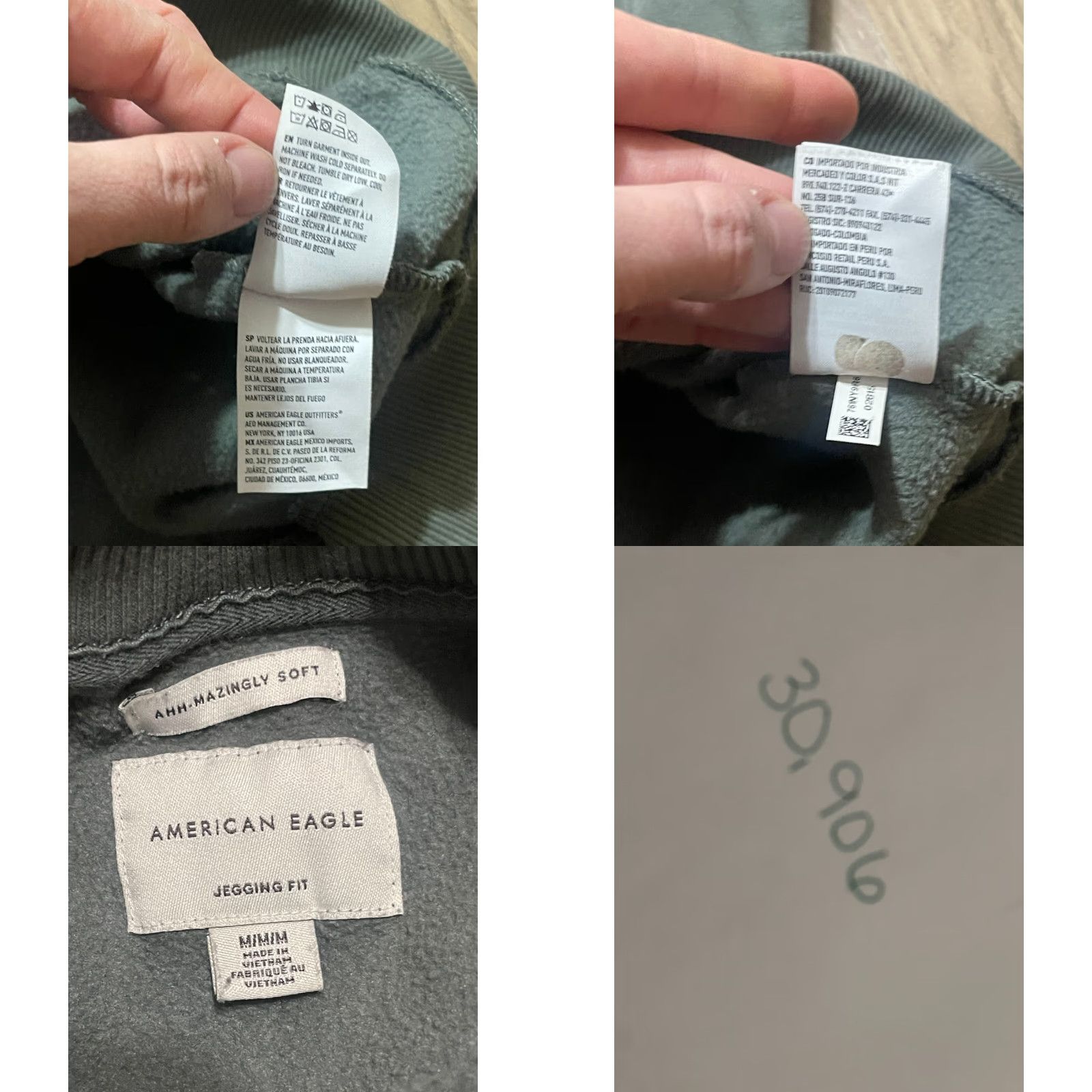 American Eagle Outfitters American Eagle Outfitters Sweater Shirt Women's Medium Green Pullover Jegging Fit Crew Neck Long Sleeve Casual Fall Spring Summer Regular Size M / US 6-8 / IT 42-44 - 8 Thumbnail
