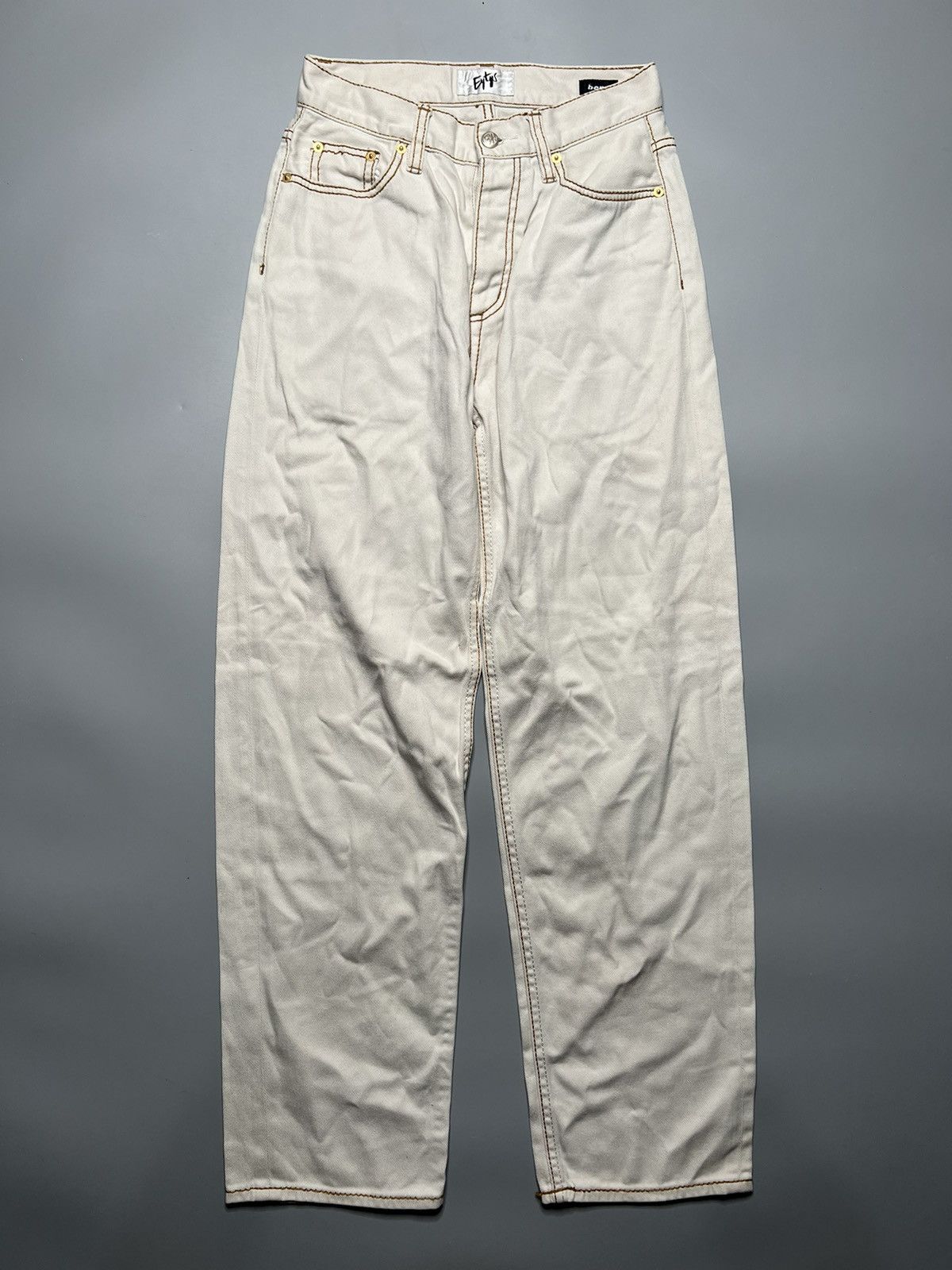 Eytys Eytys Benz Twill Ecru Pants Size 27" / US 4 / IT 40 - 2 Thumbnail
