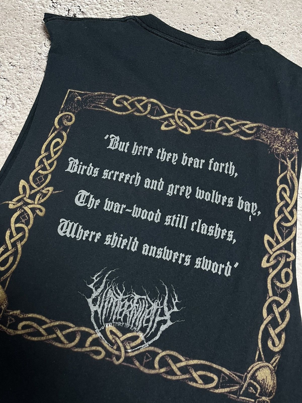 Band Tees Vintage Winterfylleth Sleeveless Tank Top Size US L / EU 52-54 / 3 - 9 Thumbnail