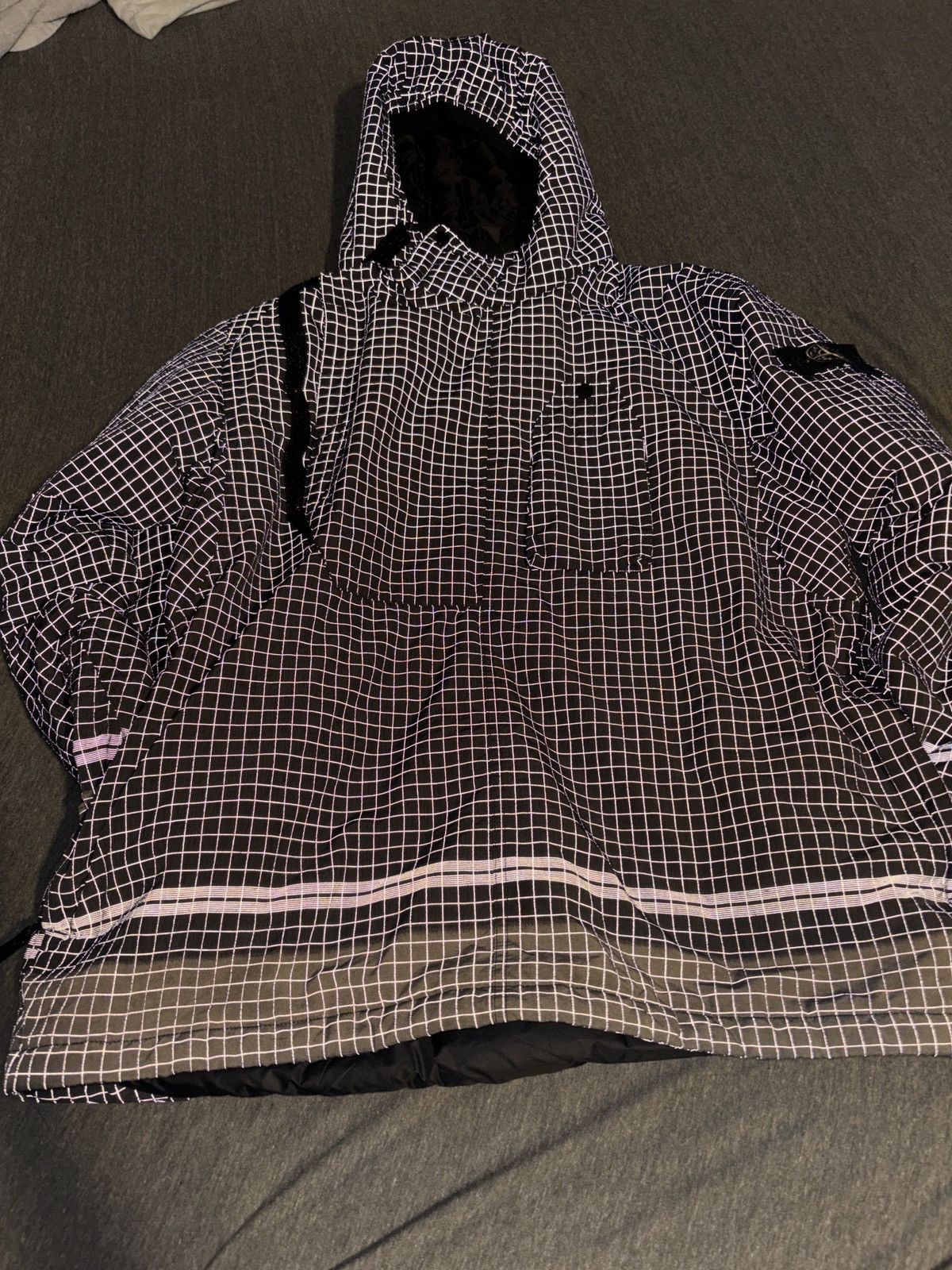 Stone Island REFLECTIVE RIPSTOP JACKET ANORAK PARKA Size US XL / EU 56 / 4 - 7 Thumbnail