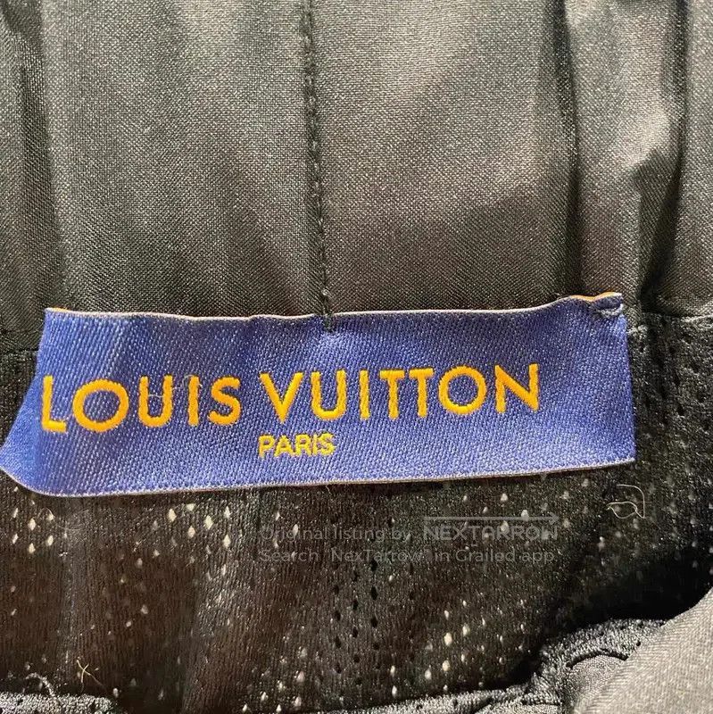 Louis Vuitton Louis Vuitton Black Cotton Blend Casual Pants . Size US 32 / EU 48 - 3 Thumbnail
