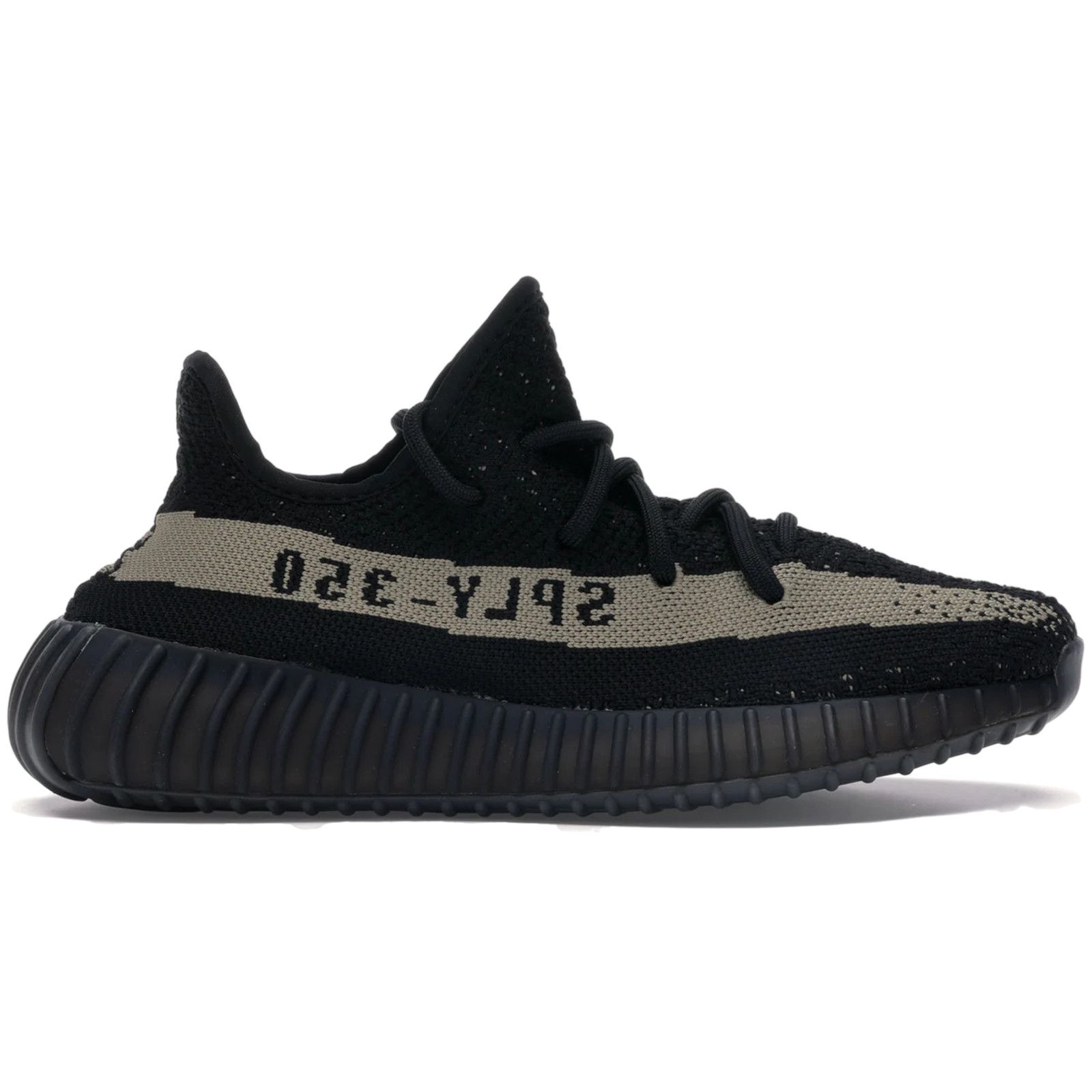 Adidas YEEZY BOOST 350 CORE BLACK GREEN Size US 8 / EU 41 - 1 Thumbnail
