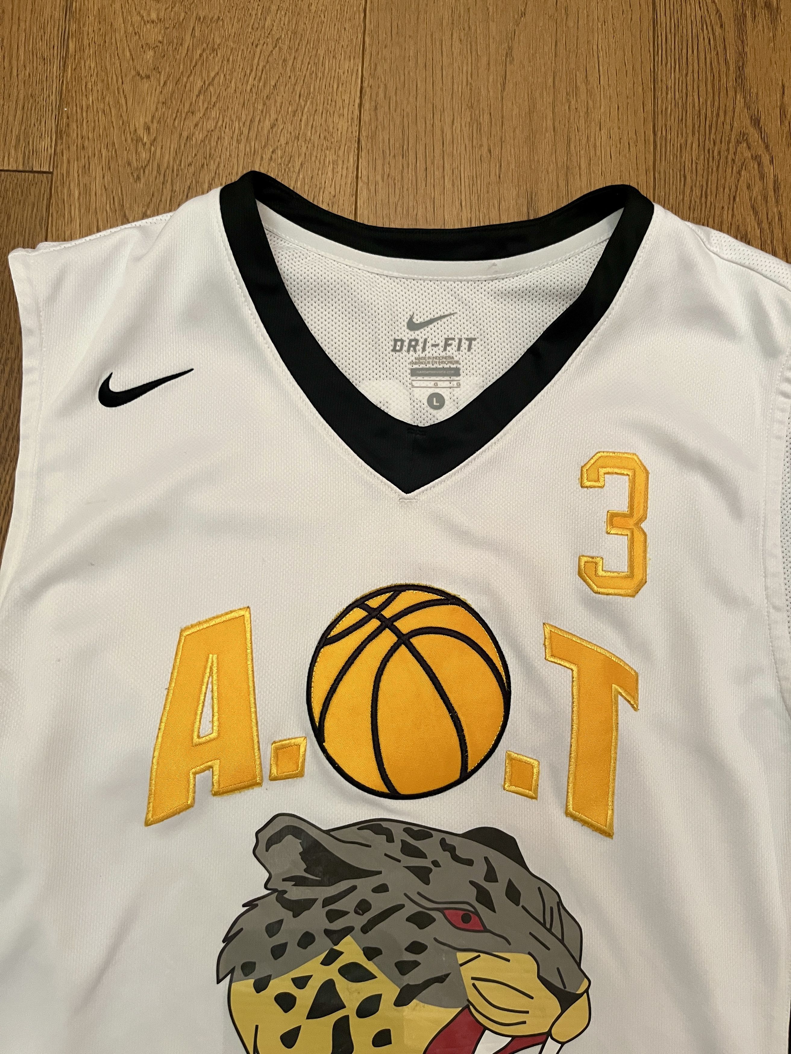 Nike Nike AOT Lady Rebels Ashlon Jackson #3 AAU Jersey Size L / US 10 / IT 46 - 6 Thumbnail