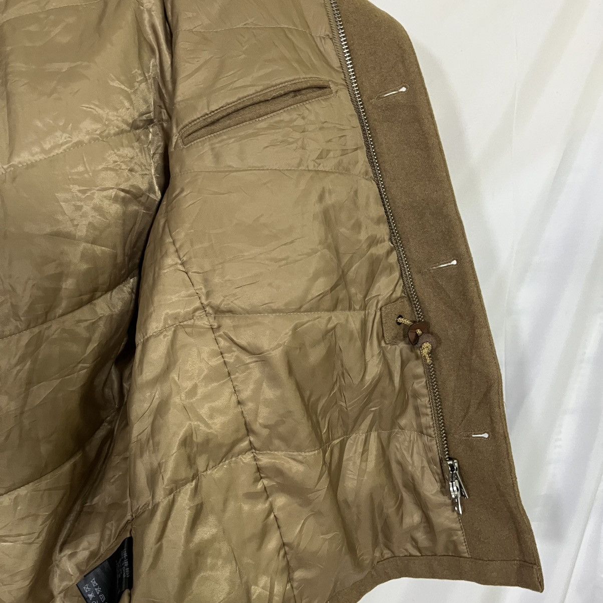 United Arrows BEAUTY & YOUTH UNITED ARROWS WOOL FUR HOODED JACKET Size L / US 10 / IT 46 - 8 Thumbnail