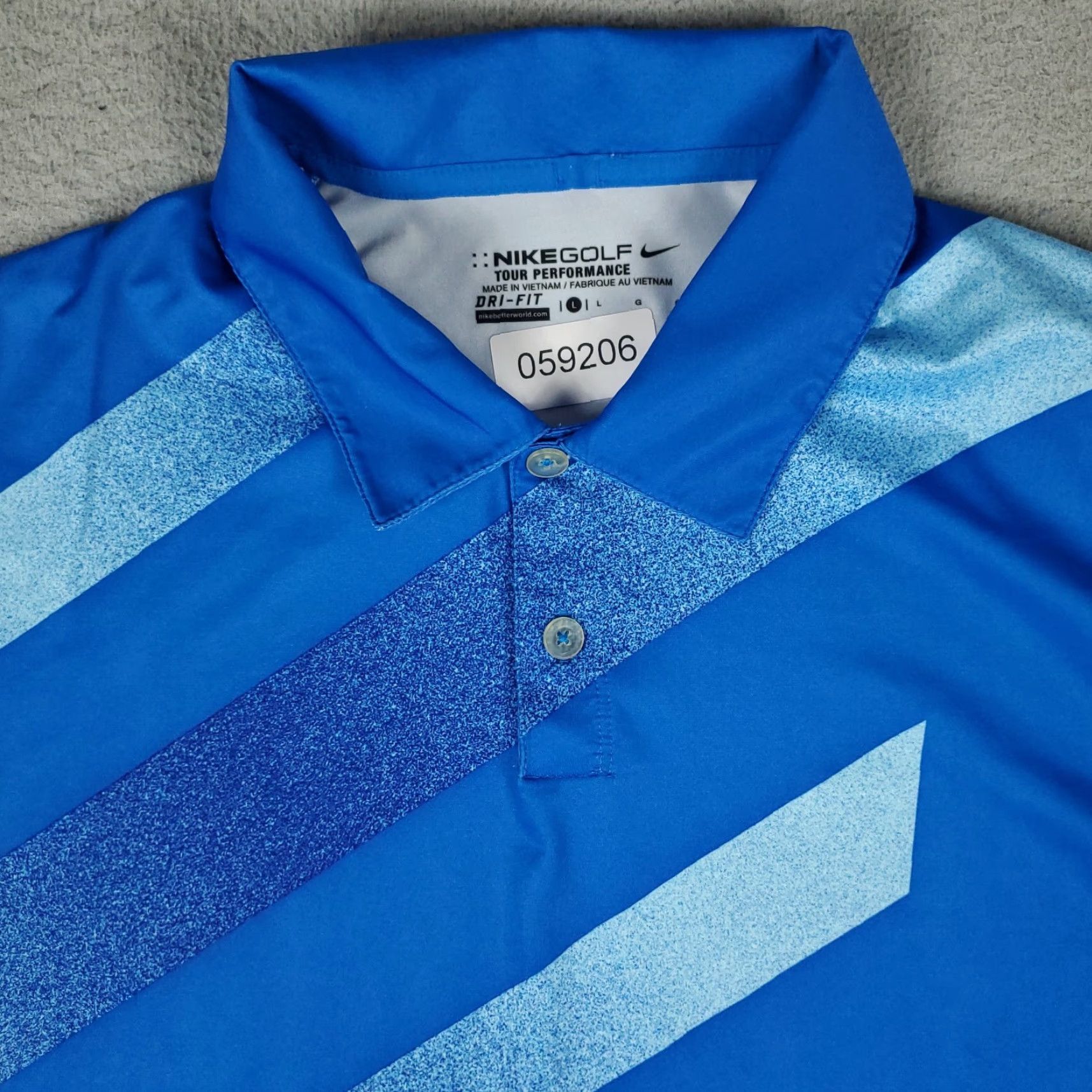 Nike Nike Polo Shirt Mens L Blue Swoosh Golf Casual Short Sleeve Shirt Size US L / EU 52-54 / 3 - 2 Thumbnail