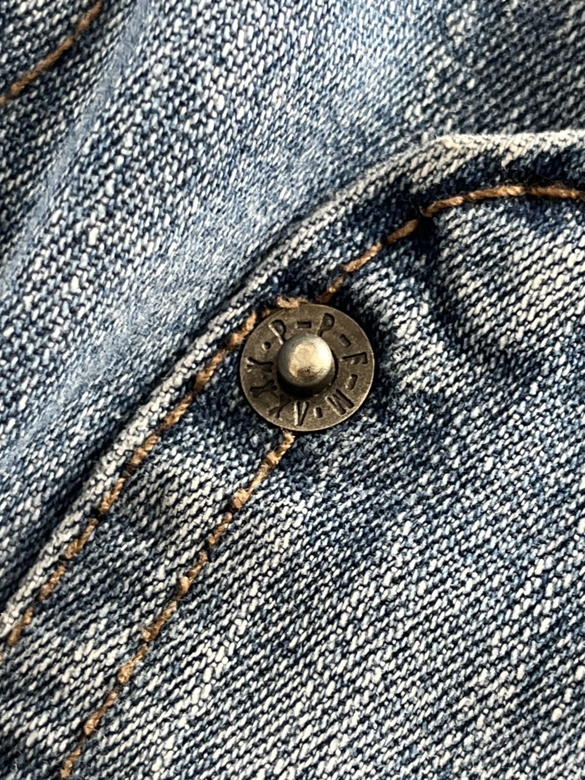 PPFM JAPANESE PPFM BONDAGE MULTI POCKET ZIPPER DENIM PANTS Size US 32 / EU 48 - 8 Thumbnail