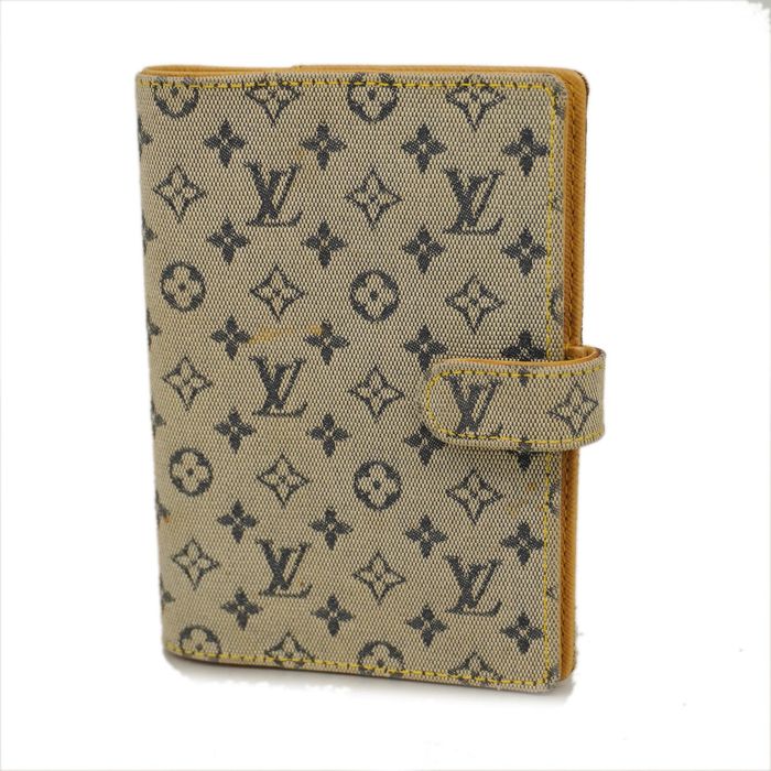 Louis Vuitton LOUIS VUITTONAuth Planner Cover Monogram Mini Agenda PM