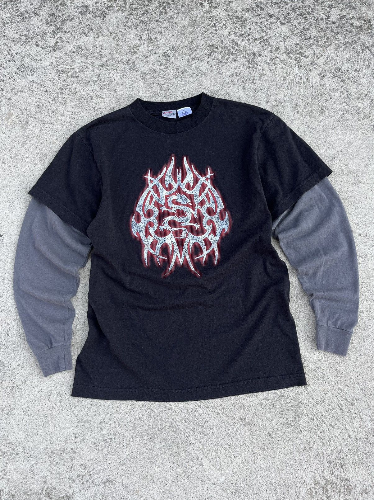 Affliction Vintage Y2K Atreme Limit Affliction Style LS Size US M / EU 48-50 / 2 - 2 Thumbnail