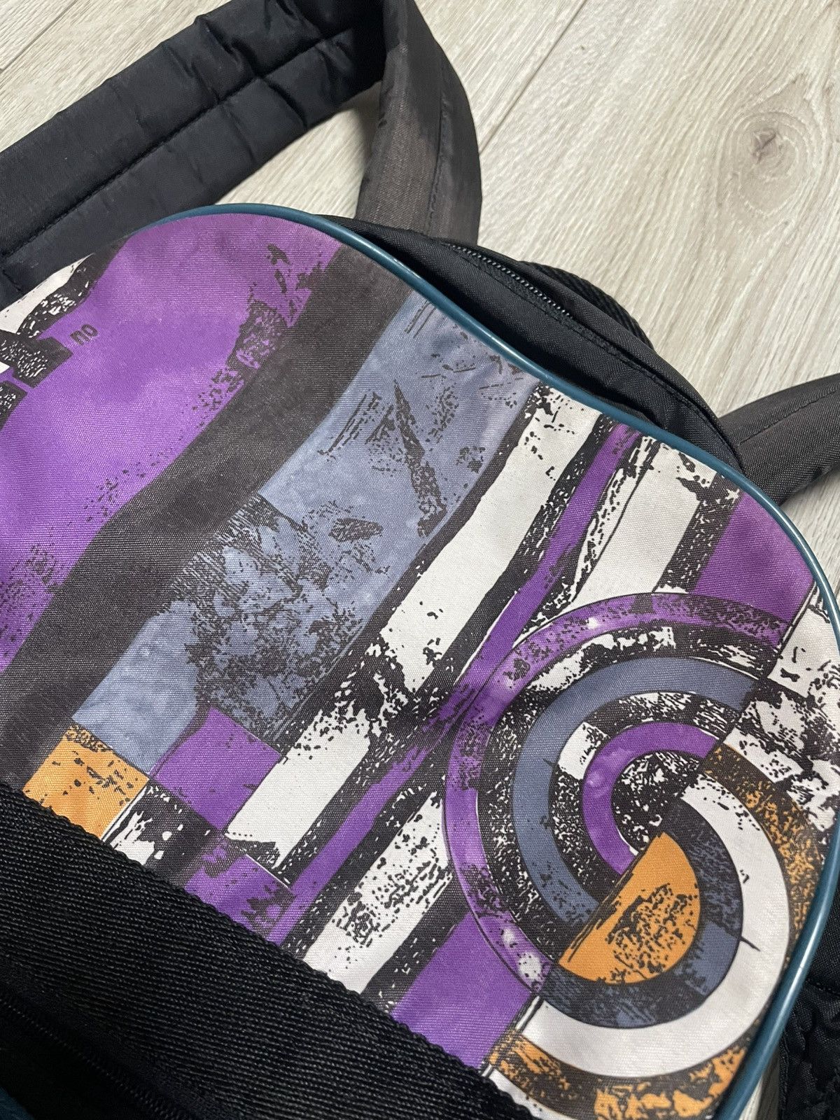 Reebok × Vintage 80s Reebok “Rome is art” USSR Export Backpack Vintage Rare Size ONE SIZE - 3 Thumbnail