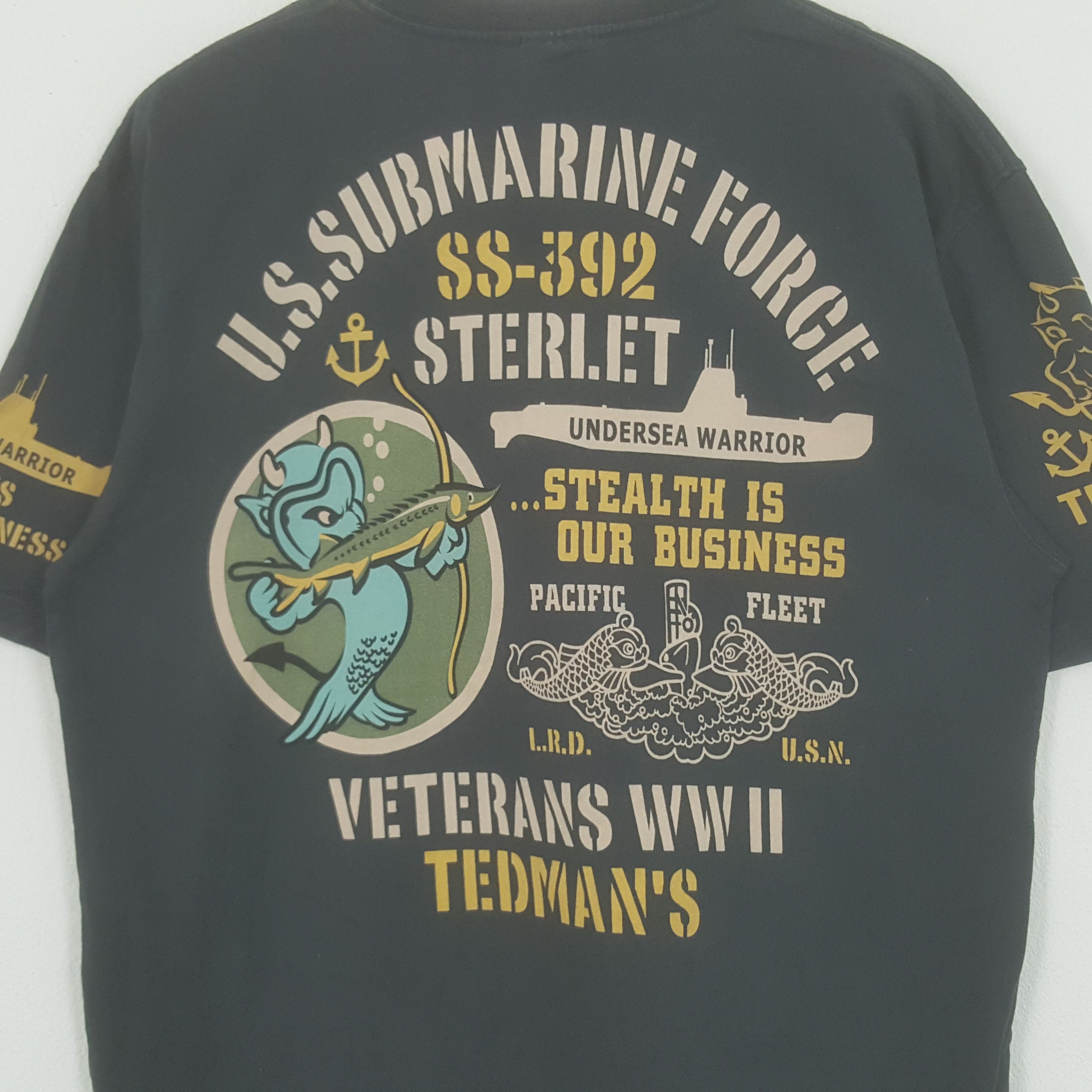 Vintage Vintage Ted Company U.S. Submarine Force Promo Tshirt Size US L / EU 52-54 / 3 - 2 Thumbnail