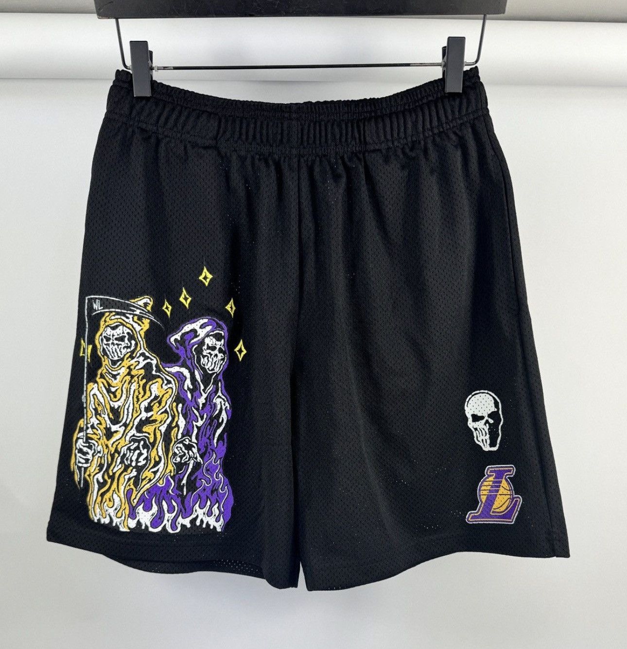 Warren Lotas LAKER REAPER MESH SHORTS Size US 34 / EU 50 - 1 Thumbnail