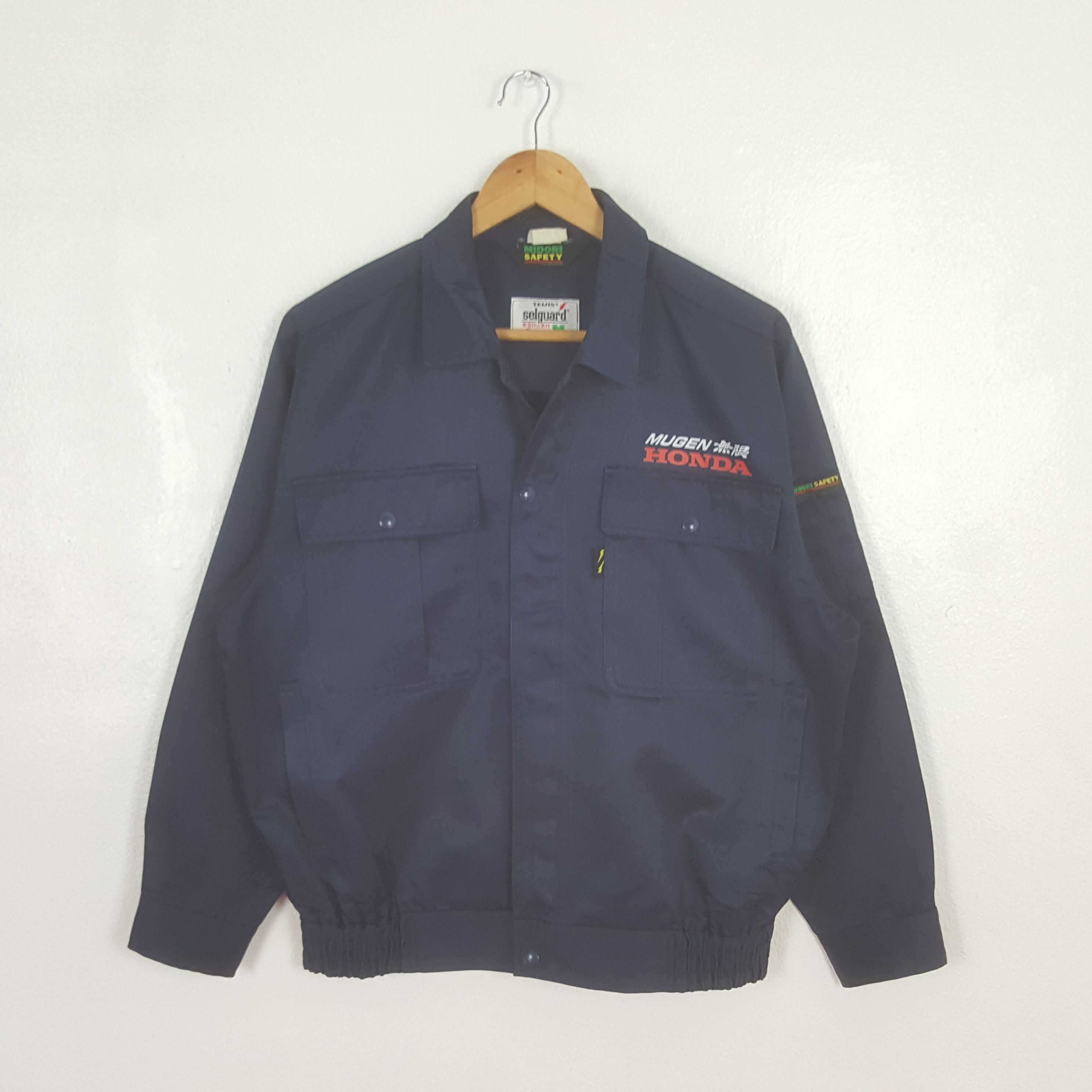Honda Vintage Mugen Honda Japanese Racing Custom Jacket C316N21 Size US L / EU 52-54 / 3 - 3 Thumbnail