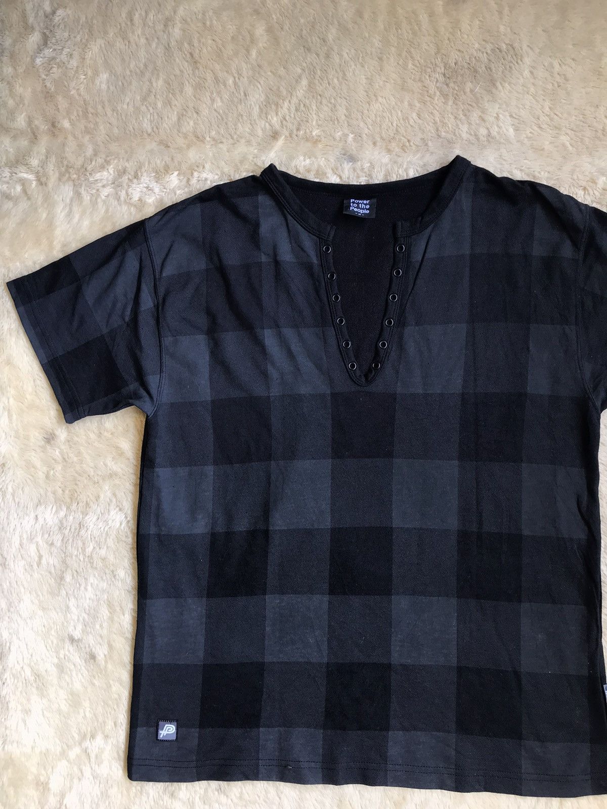 Vintage Japanese Tartan Short Sleeve By Power To The People Size US L / EU 52-54 / 3 - 2 Thumbnail