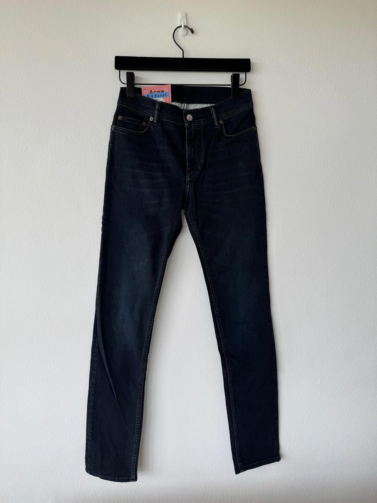 new Acne Studios bla konst denim jeans north blue black 29
