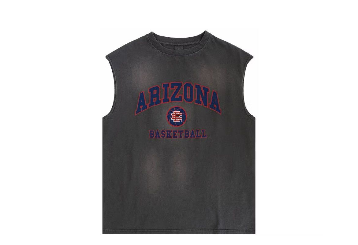 Eric Emanuel Eric Emanuel EE washed grey Arizona Wildcats cutoff shirt Size US L / EU 52-54 / 3 - 1 Thumbnail