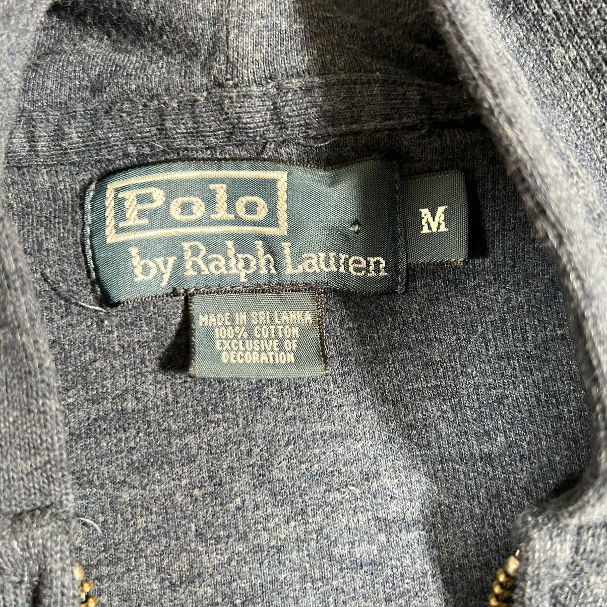 Polo Ralph Lauren Vintage Polo Ralph Lauren Blue Zip Up Hoodie Sweatshirt sz M Size US M / EU 48-50 / 2 - 4 Thumbnail