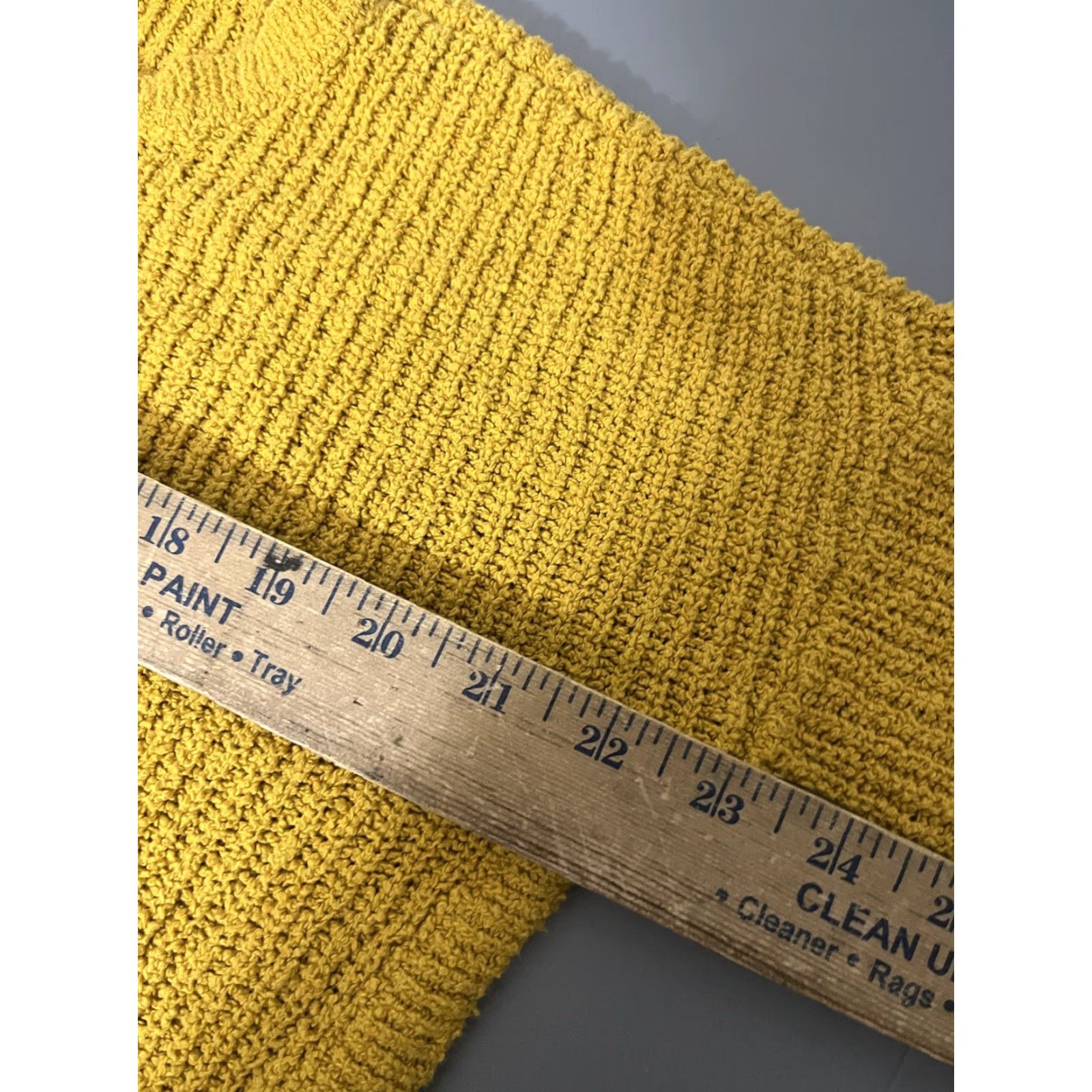 Express Express Womens Medium Yellow Round Neck Solid 3/4 Sleeve Sweater Top Solid Size M / US 6-8 / IT 42-44 - 5 Thumbnail