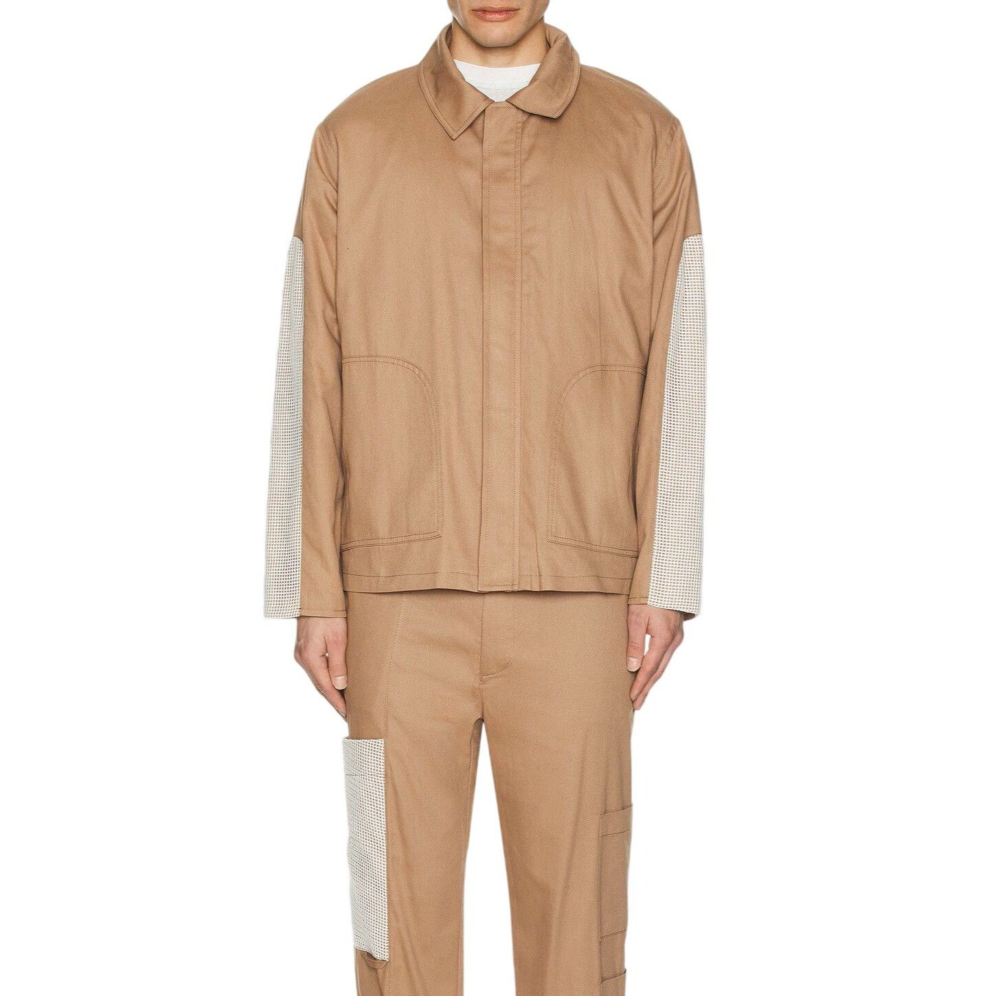 SIEDRES SIEDRES Leon Jacket in Brown X-Large/1X New Mens Lightweight Size US XL / EU 56 / 4 - 1 Thumbnail