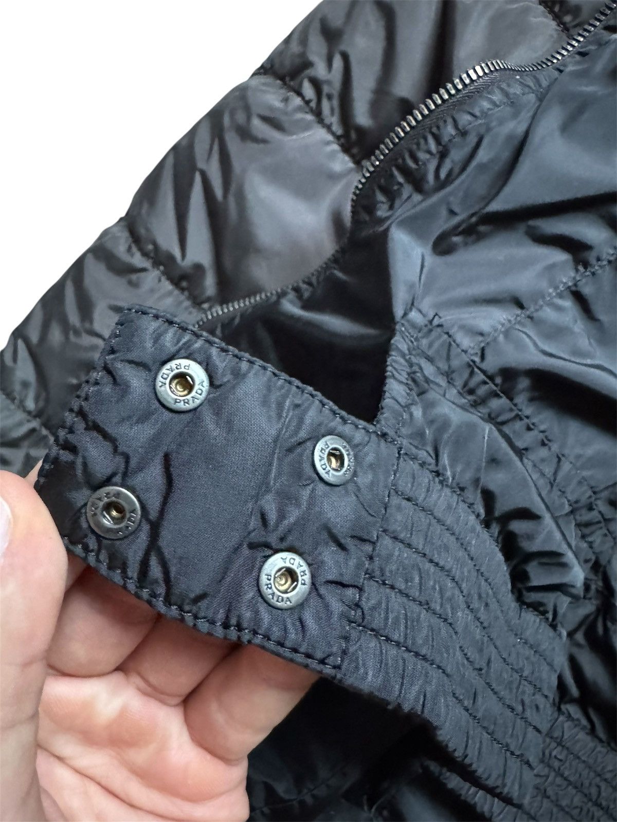 Prada Prada 280797 2007 Sample Puffer Down Winter Jacket y2k 00s Size S / US 4 / IT 40 - 11 Thumbnail