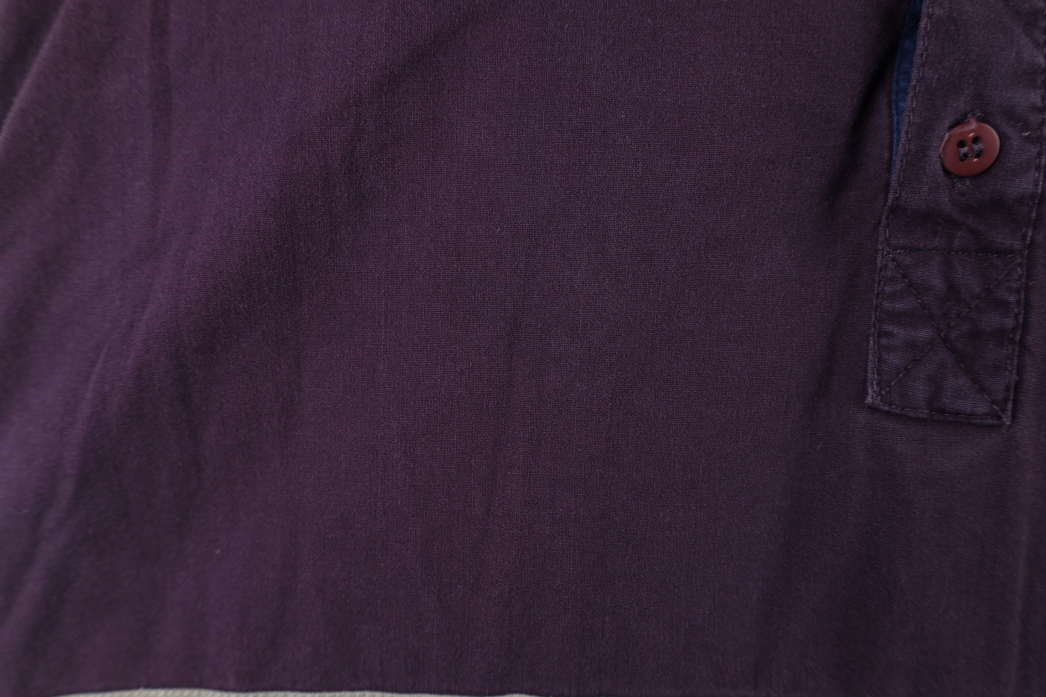 Vintage Vintage 90s Streetwear Boxy Fit Striped Pullover Polo Shirt Size US XL / EU 56 / 4 - 6 Thumbnail