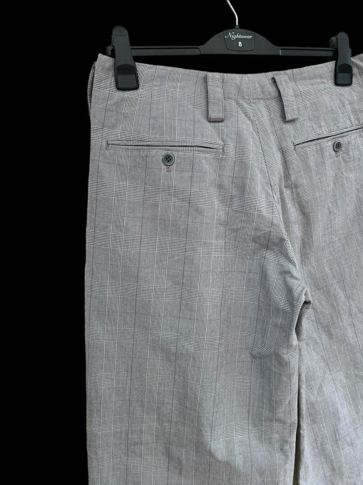 Vintage Vintage TOUCH Japan Checkered Wide Leg Trouser Pant Size US 31 - 15 Thumbnail