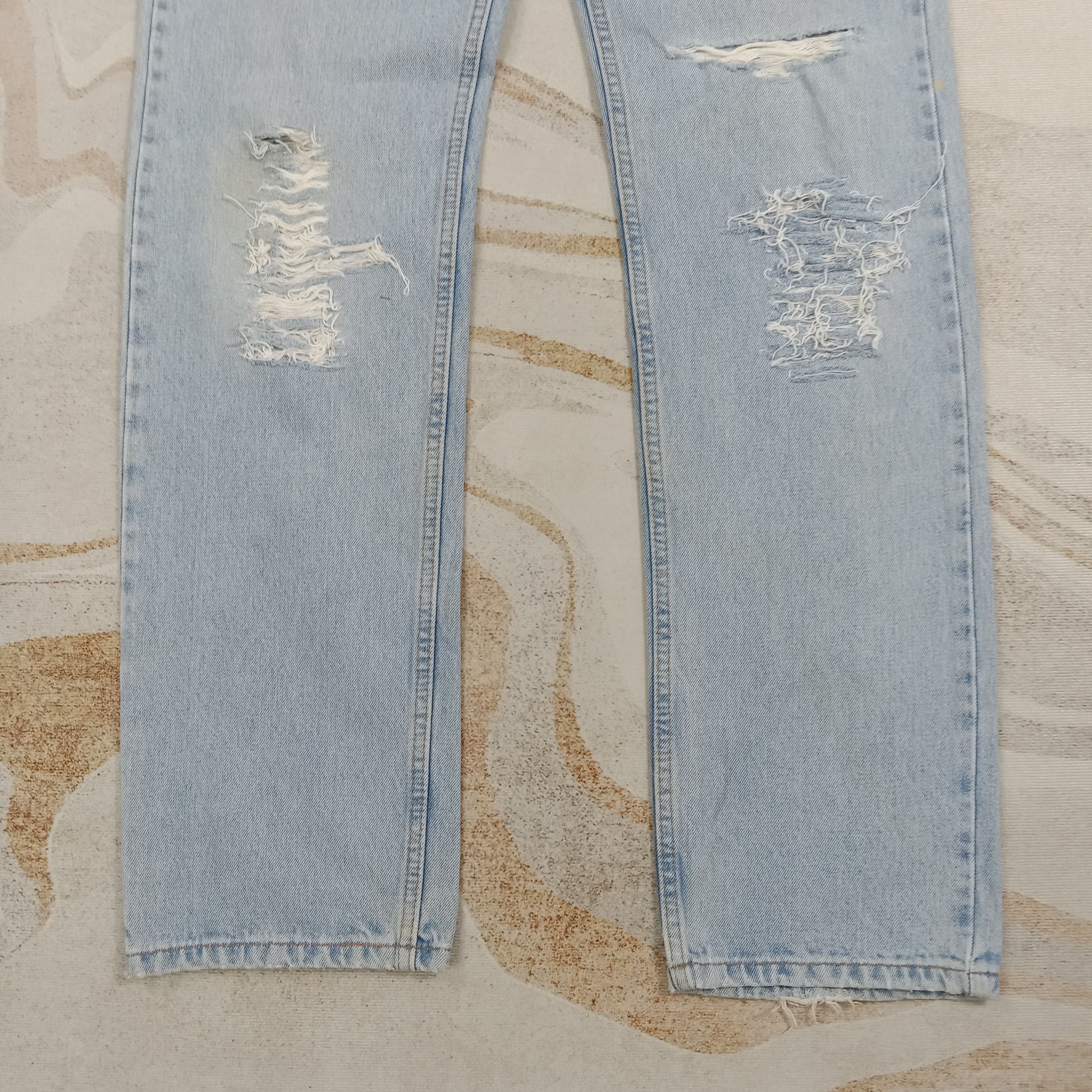 Levi's Levi's 505 Distressed Style Denim Jeans C272N28 Size US 32 / EU 48 - 5 Thumbnail