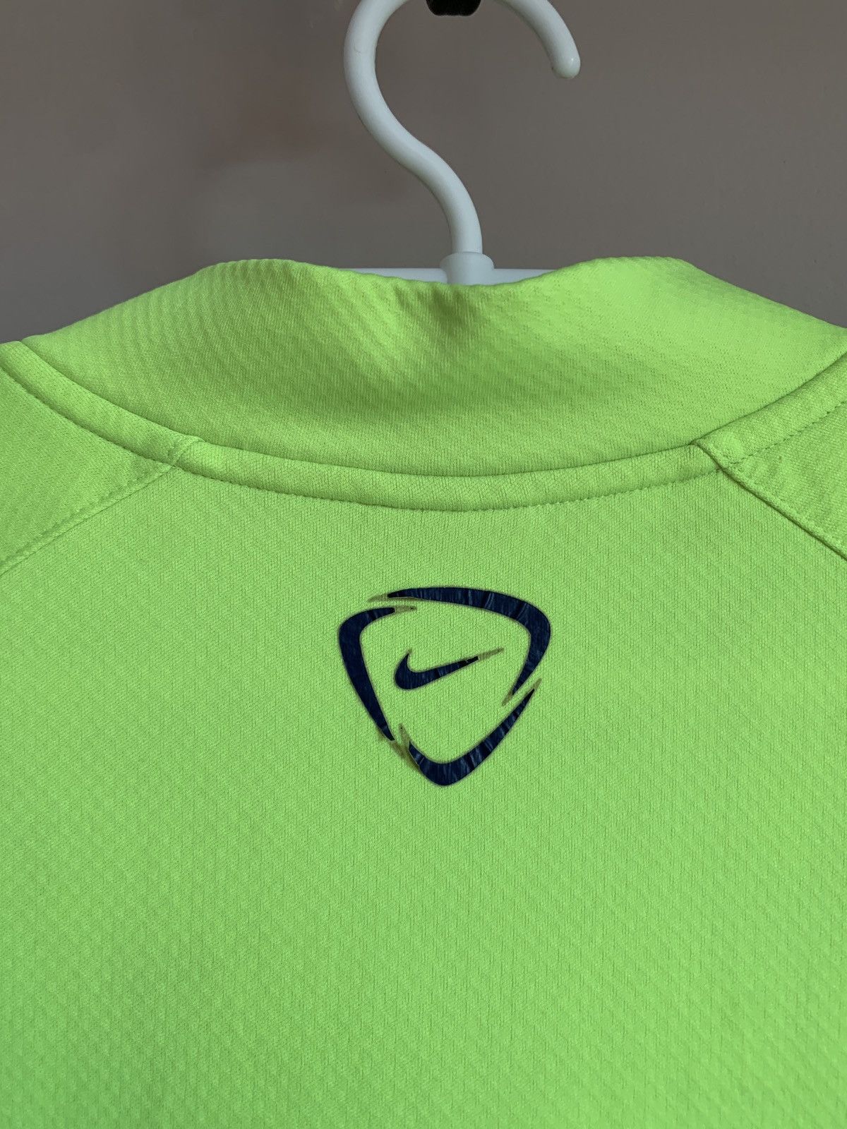 Nike Barcelona 1/3 Zip Football Pullover Sweatshirt Nike Soccer Size US XXL / EU 58 / 5 - 19 Thumbnail