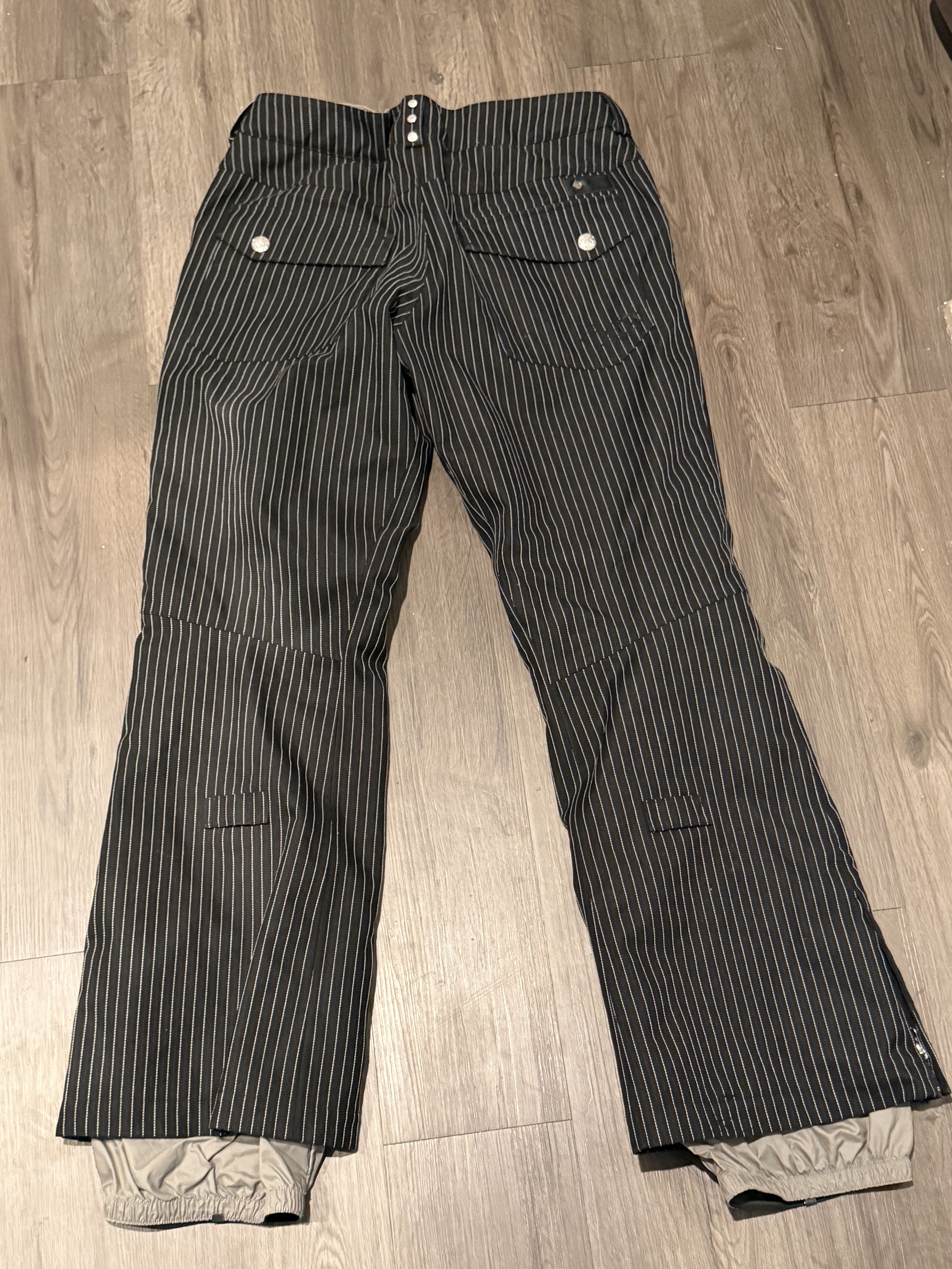 Burton Pinstripe Snowoarding Pants Size US 30 / EU 46 - 2 Thumbnail