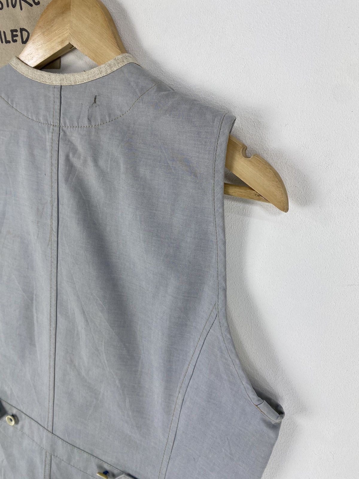 Japanese Brand Vintage Crocodile Utility Tactikal Vest Size US S / EU 44-46 / 1 - 4 Thumbnail