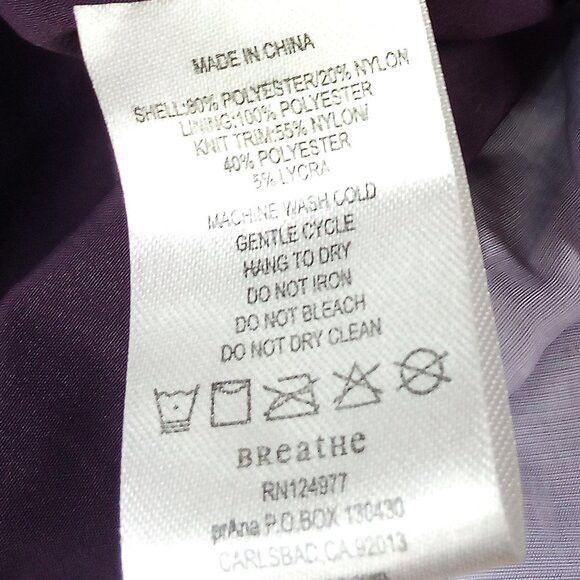 Prana PrAna Breathe Windbreaker Jacket Size M / US 6-8 / IT 42-44 - 7 Thumbnail