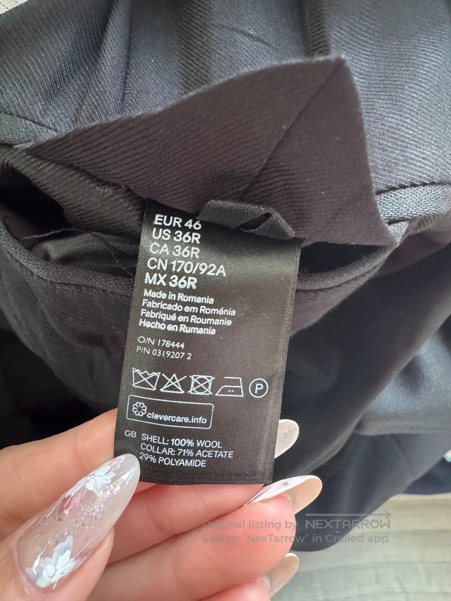 Balmain Balmain x H&M Wool Double-Breasted Blazer. Size US M / EU 48-50 / 2 - 4 Thumbnail