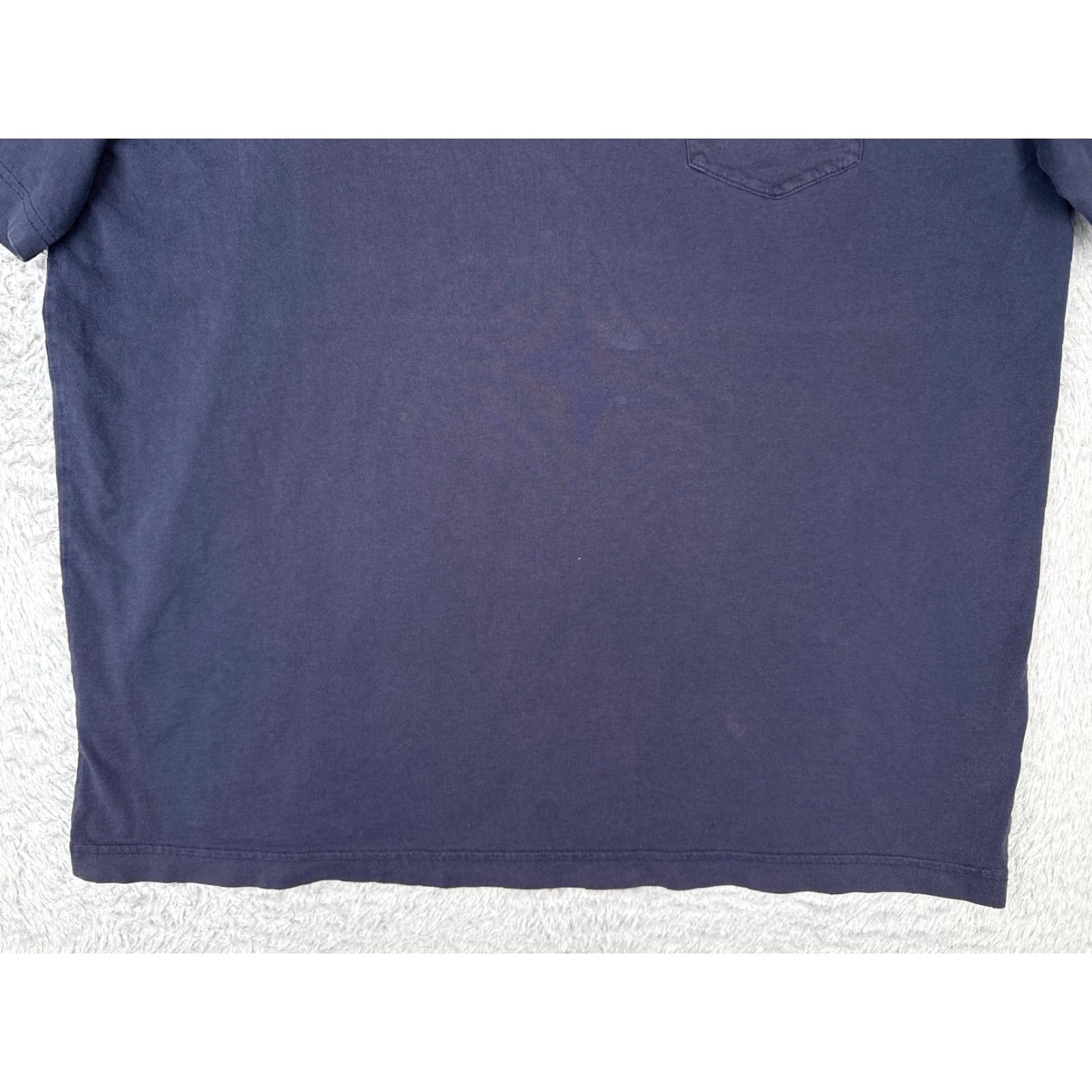 Tommy Hilfiger Tommy Hilfiger Shirt Adult XL Blue Cotton Short Sleeve Crew Neck Logo Mens Size US XL / EU 56 / 4 - 5 Thumbnail