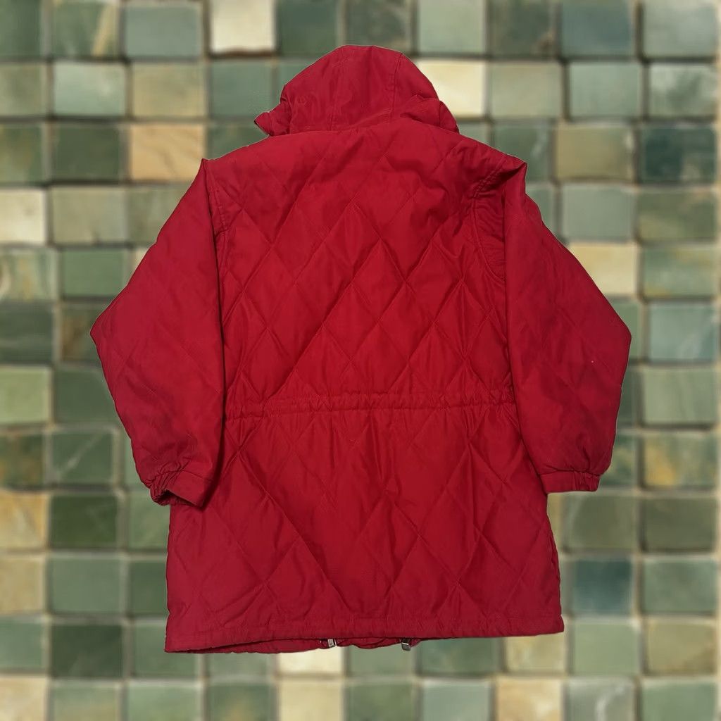 Vintage VINTAGE Woolrich Jacket Parka Red Women's 90s Medium M Size M / US 6-8 / IT 42-44 - 1 Thumbnail