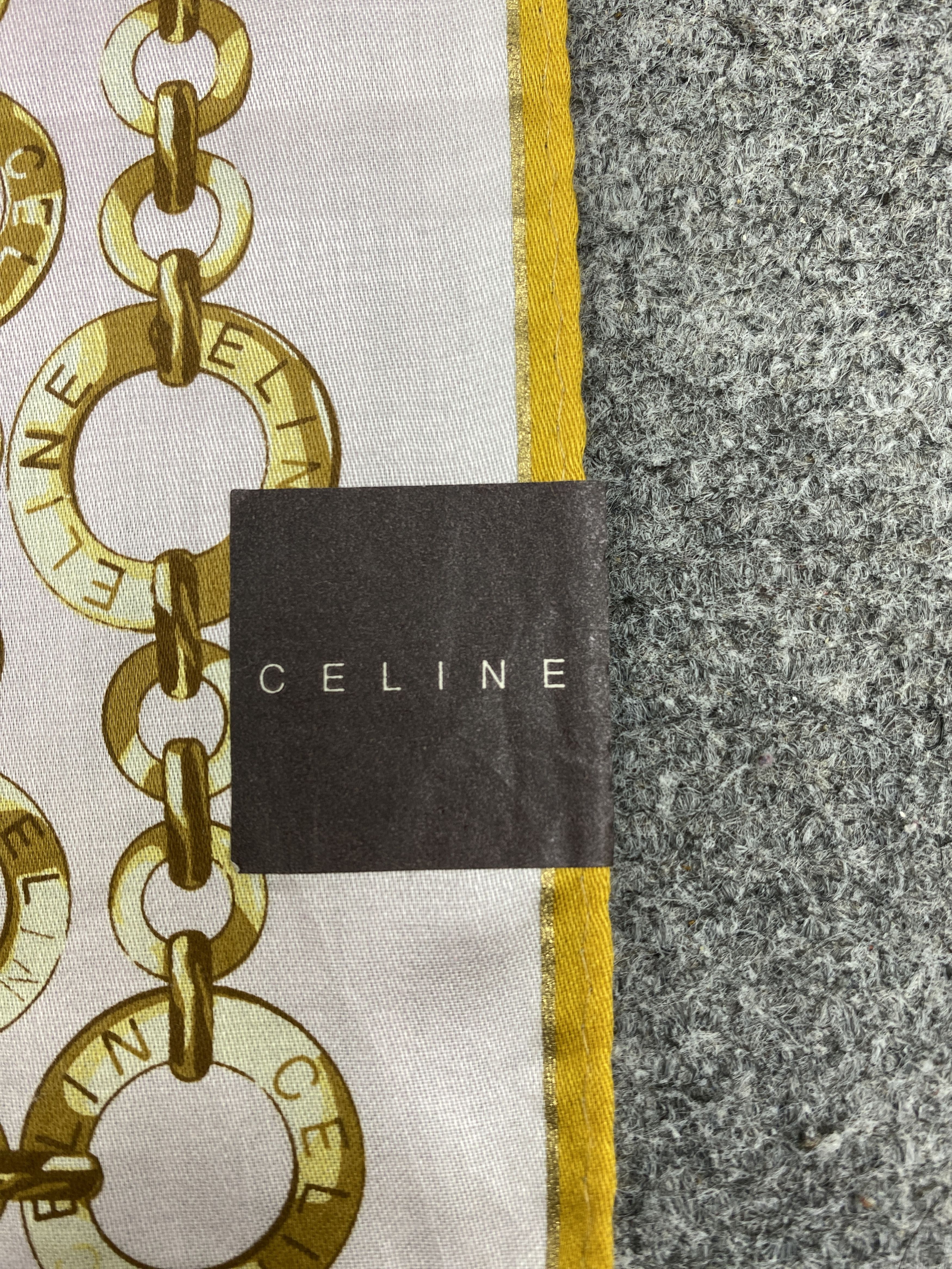 Celine Celine Handkerchief / Bandana / Neckerchief HKC0446 Size ONE SIZE - 7 Thumbnail