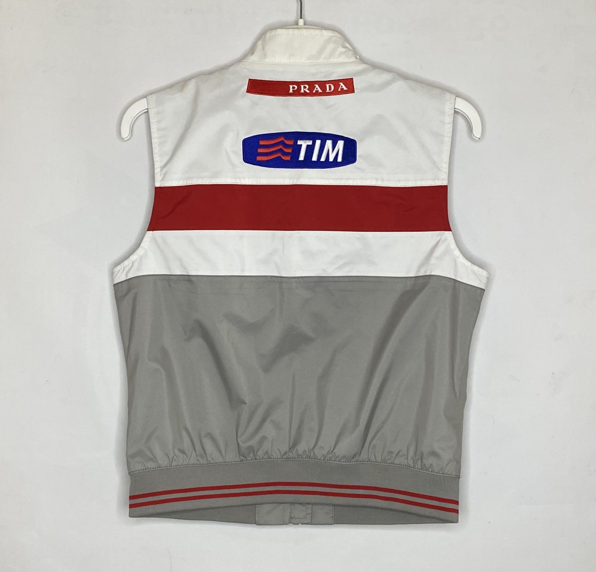 Prada × Vintage PRADA LUNA ROSSA CHALLENGE 2003 YACHTING RACING VEST JACKET Size M / US 6-8 / IT 42-44 - 2 Thumbnail