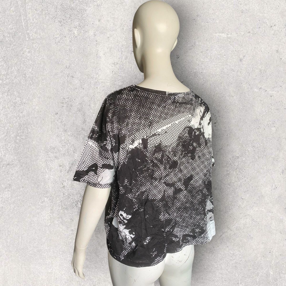 Yohji Yamamoto Y’s Graphic Oversize Blouse Size L / US 10 / IT 46 - 6 Thumbnail