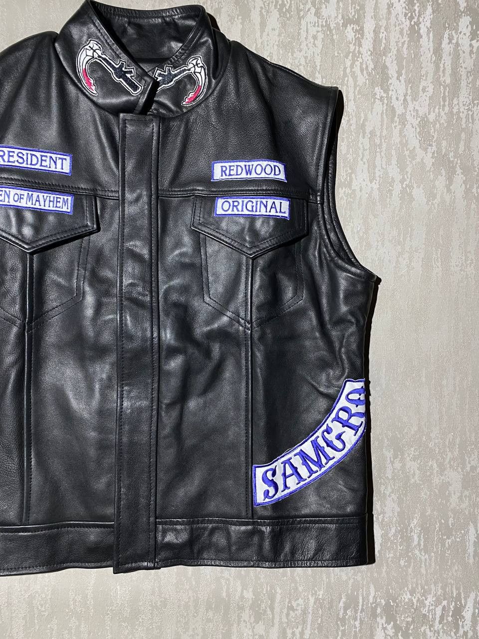 Japanese Brand × Vintage Sons of Anarchy Bulletproof Strapped Biker Vest Size US M / EU 48-50 / 2 - 4 Thumbnail