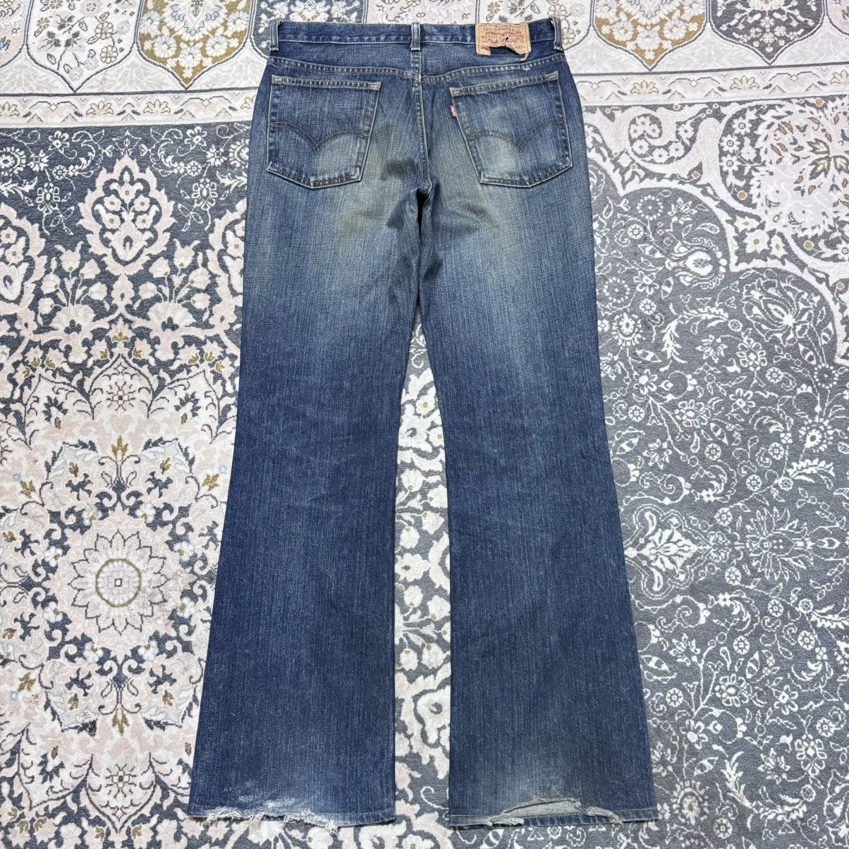 Levi's Vintage Levis 517 Denim Flare Jeans Hedi Slimane Size US 33 - 10 Thumbnail