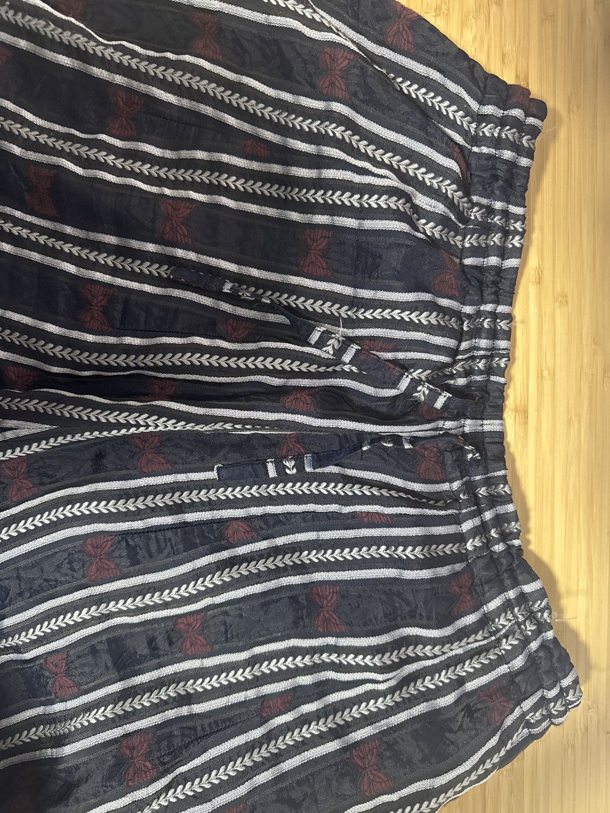 Needles HD Papillon Stripe Jacquard Pants Size US 30 / EU 46 - 8 Thumbnail